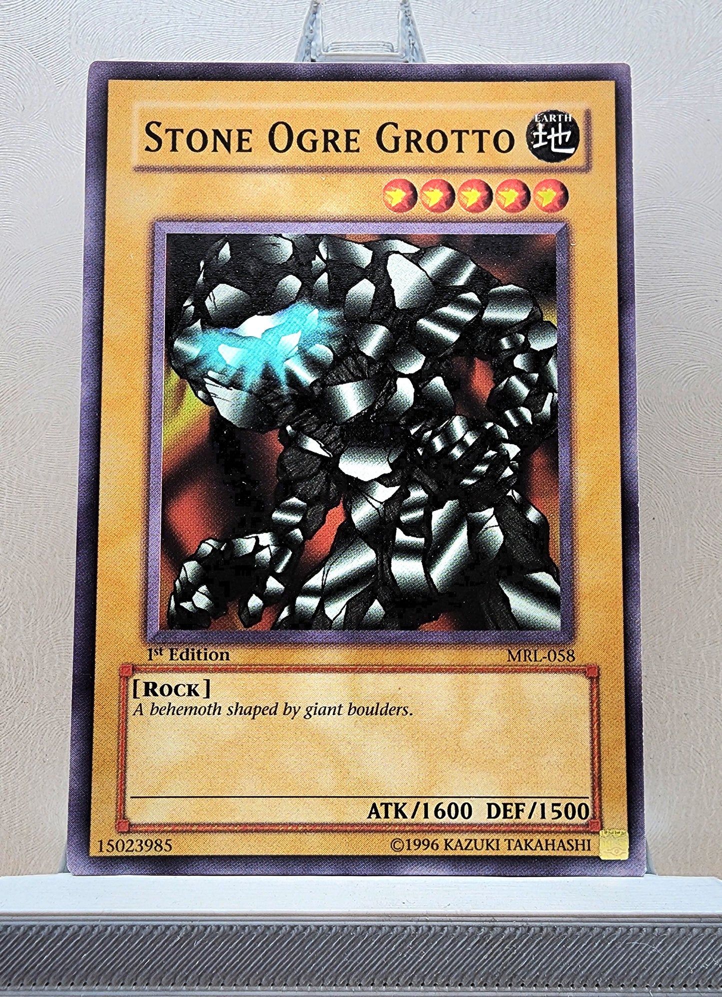 Yugioh! 1x Stone Ogre Grotto (MRL - Common) 1st Edition