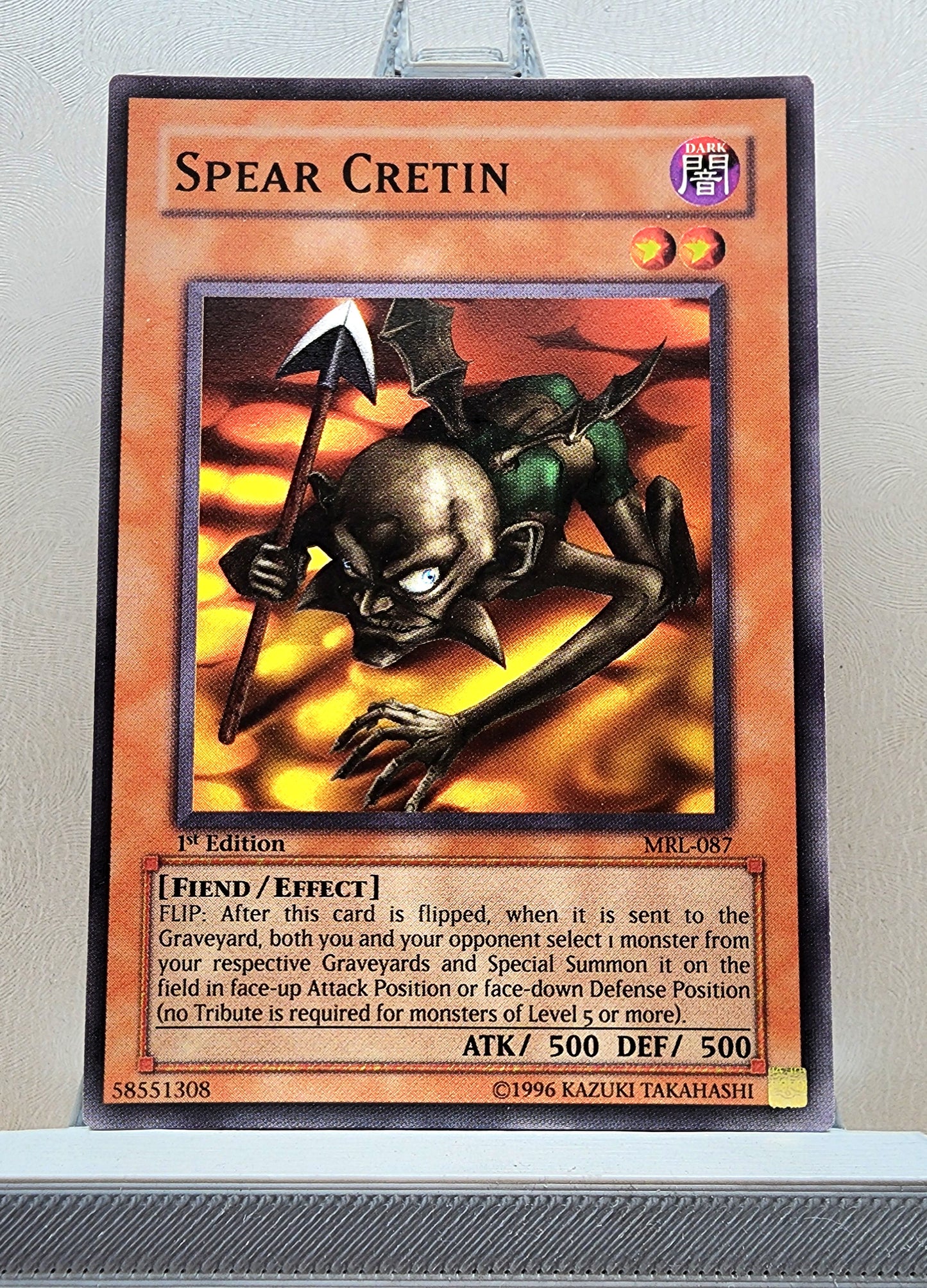 Yugioh! 1x Spear Cretin (MRL - Common) 1st Edition