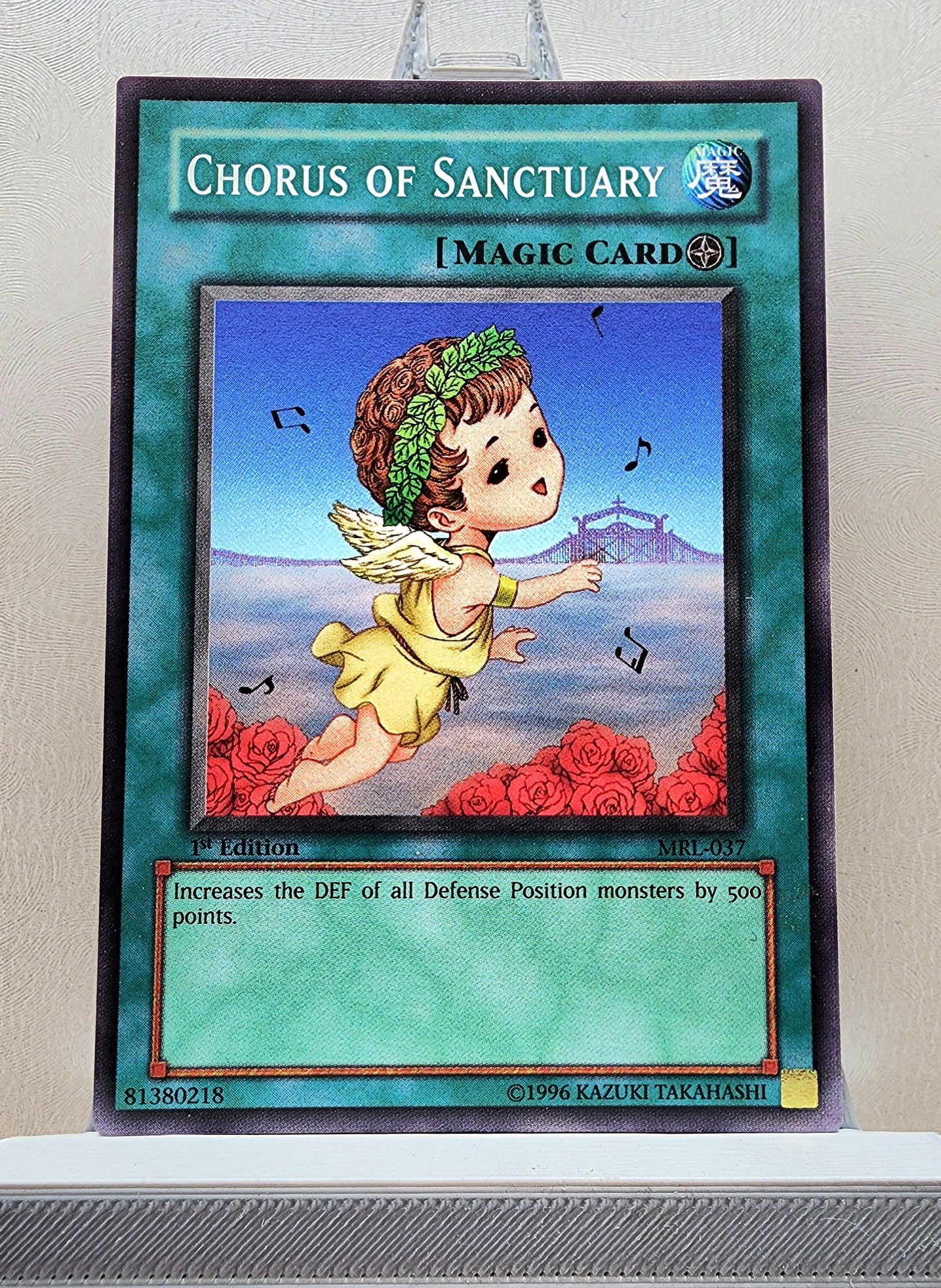 Yugioh! 1x Chorus of Sanctuary (MRL - Common) 1st Edition