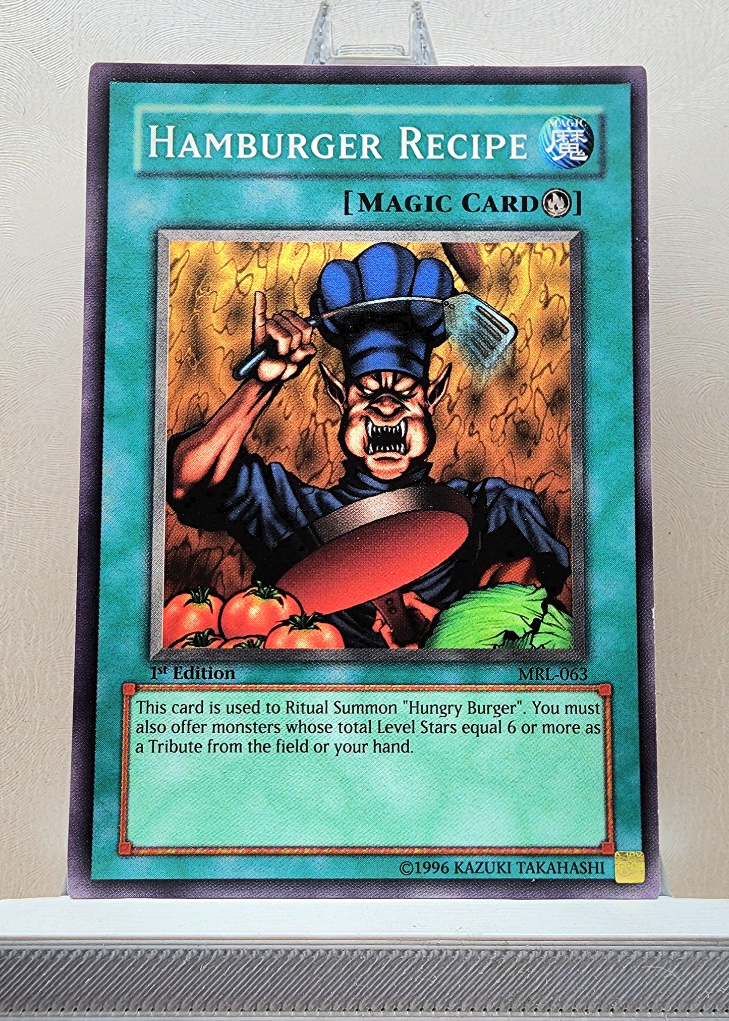 Yugioh! 1x Hamburger Recipe (MRL - Common) 1st Edition