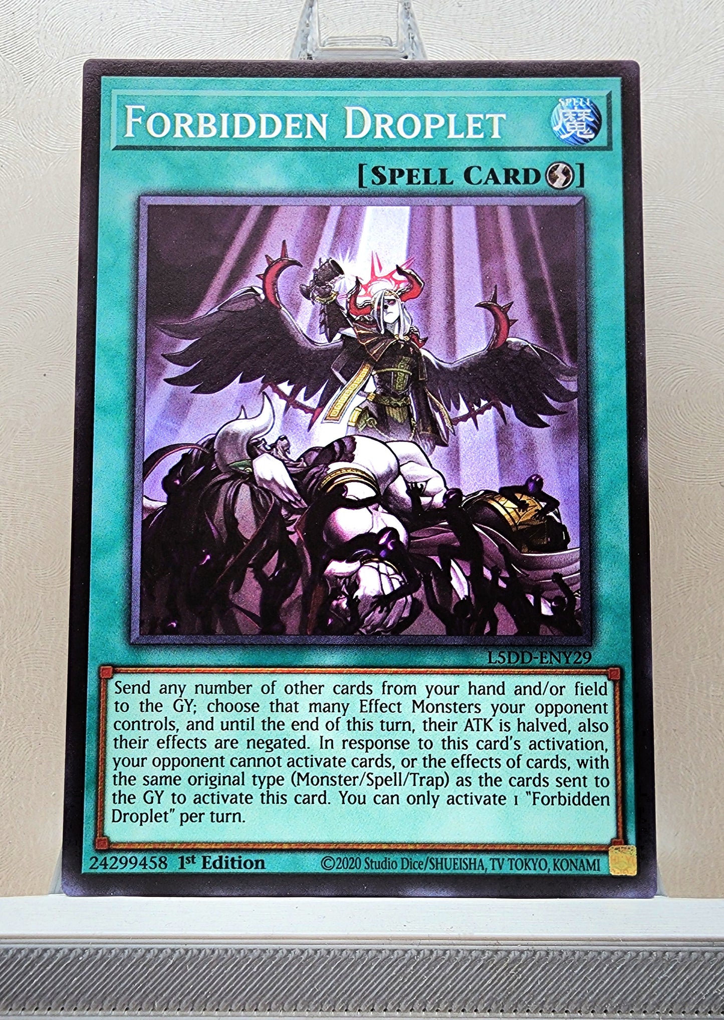Yugioh! 1x Forbidden Droplet (L5DD - Common) 1st Edition