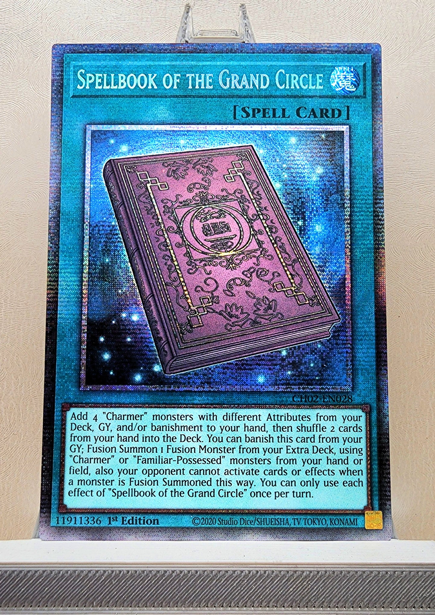 Yugioh! 1x Spellbook of the Grand Circle (CH02 - Starlight Rare) 1st Edition