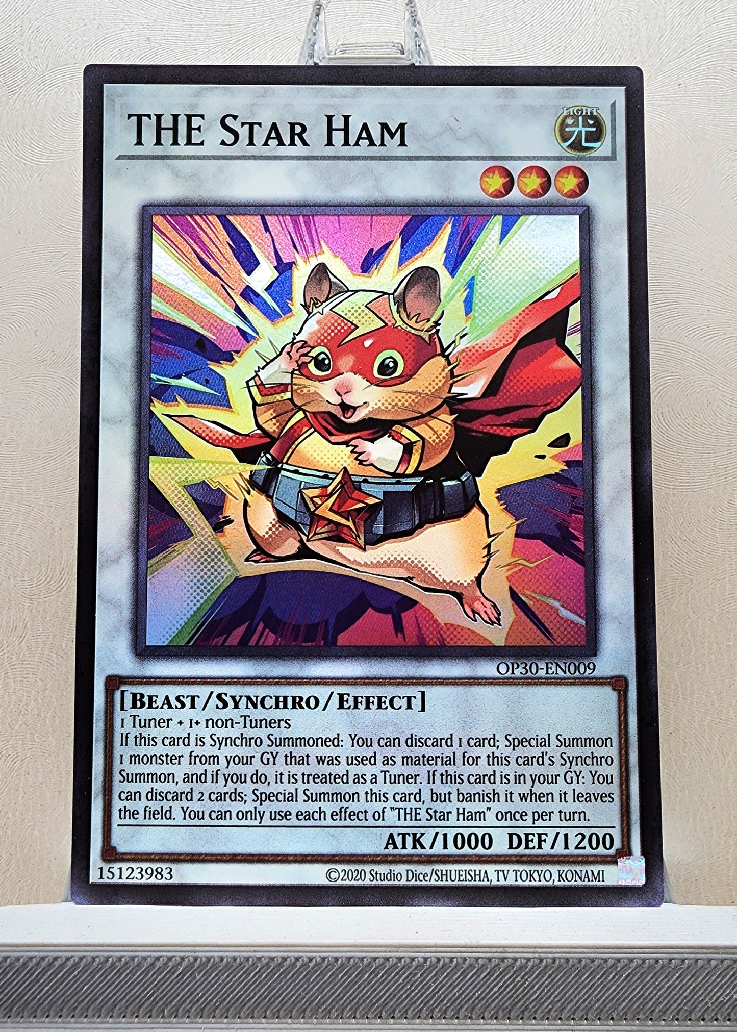 Yugioh! 1x THE Star Ham (OP30 - Super Rare) Unli Edition