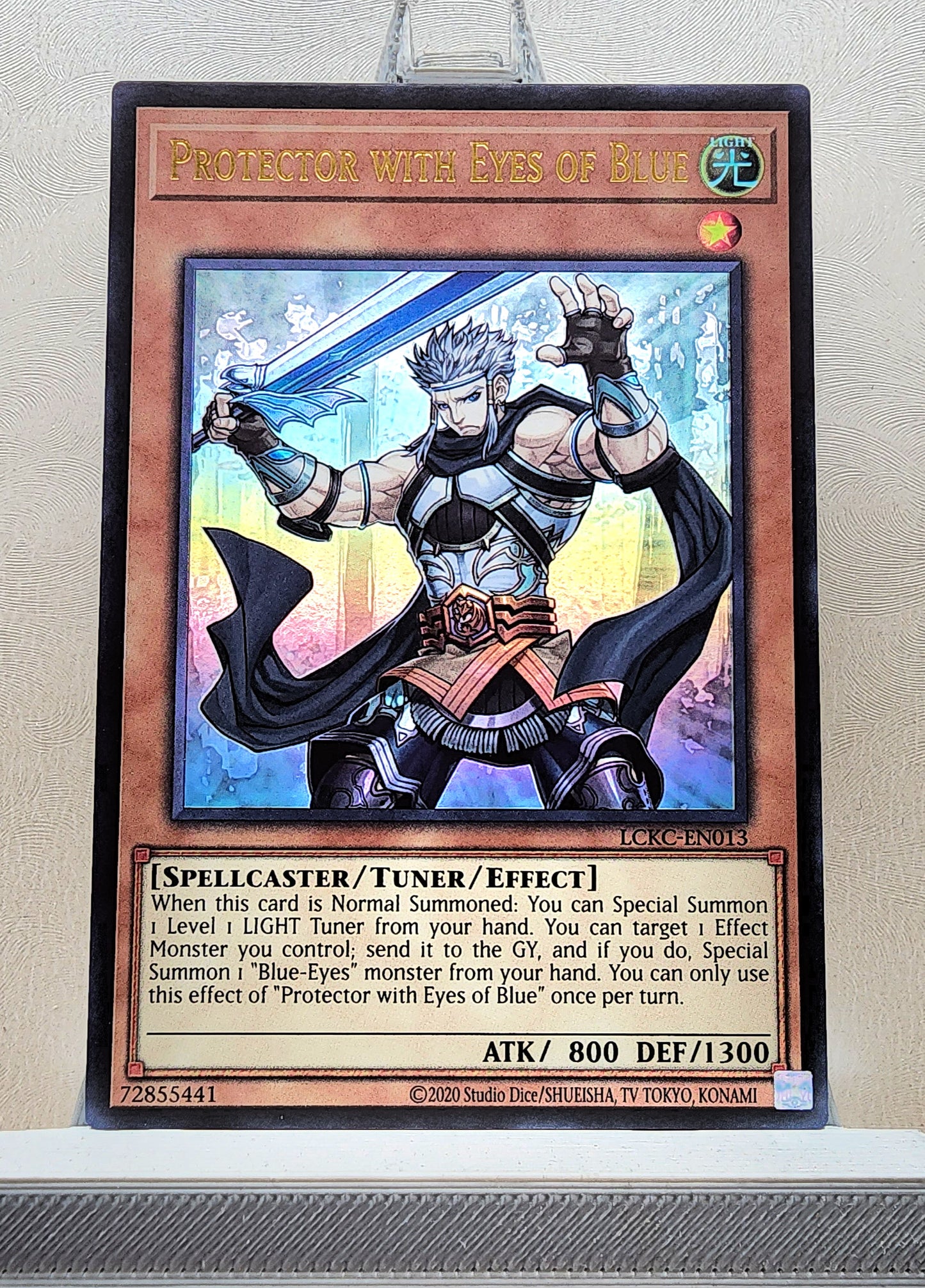 Yugioh! 1x Protector with Eyes of Blue (LCKC - Ultra Rare) Unli Edition