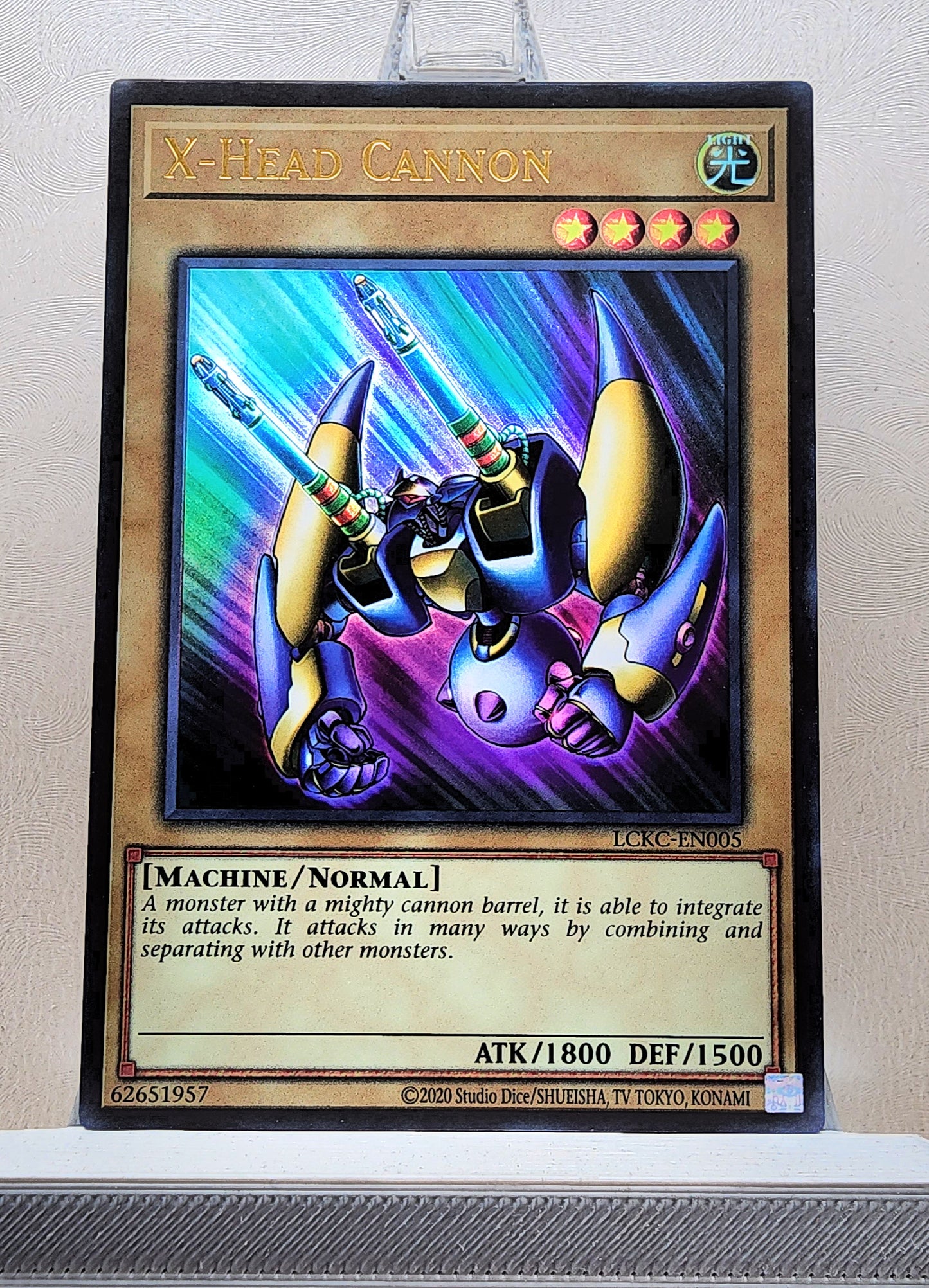 Yugioh! 1x X-Head Cannon (LCKC - Ultra Rare) Unli Edition