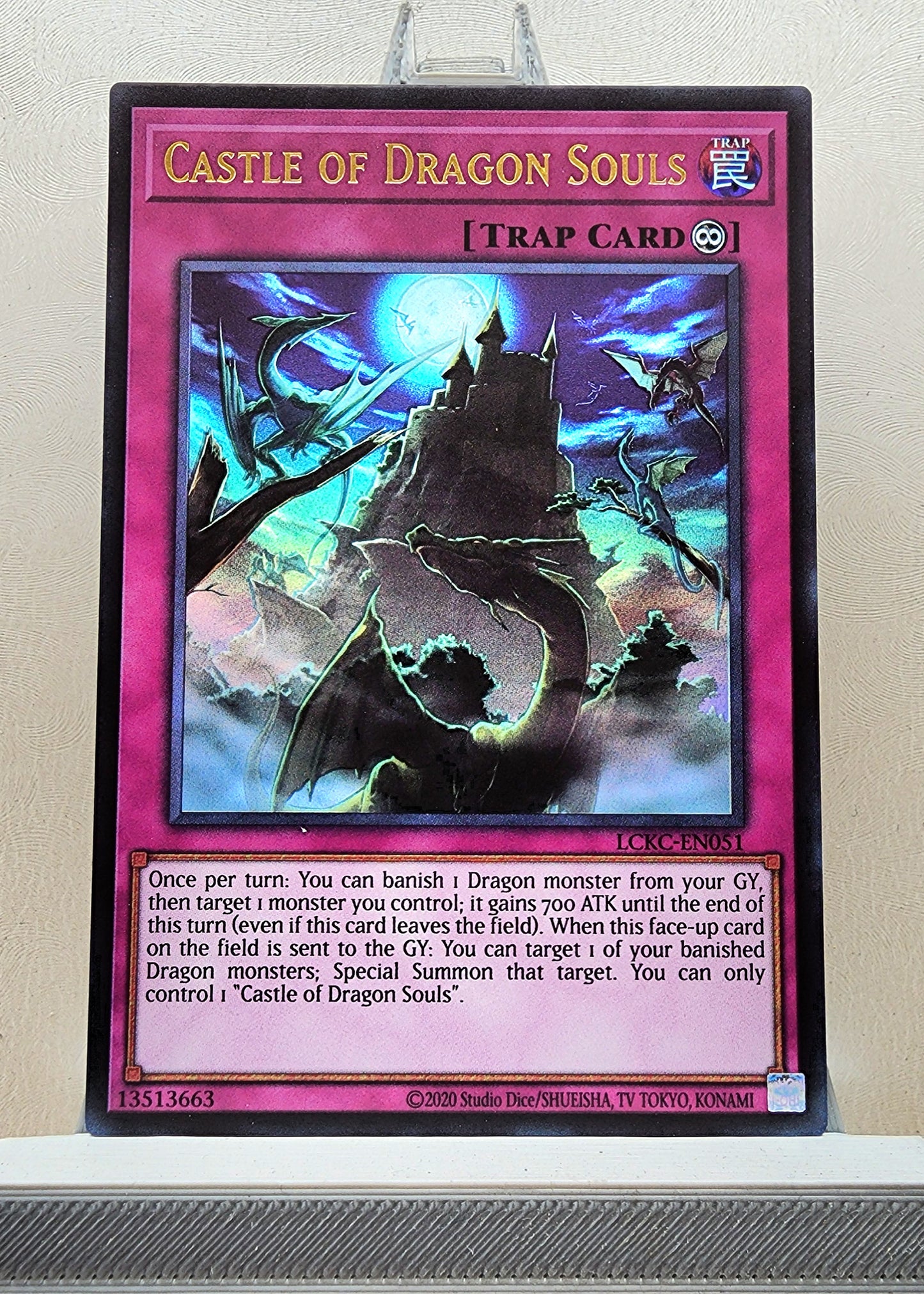 Yugioh! 1x Castle of Dragon Souls (LCKC - Ultra Rare) Unli Edition