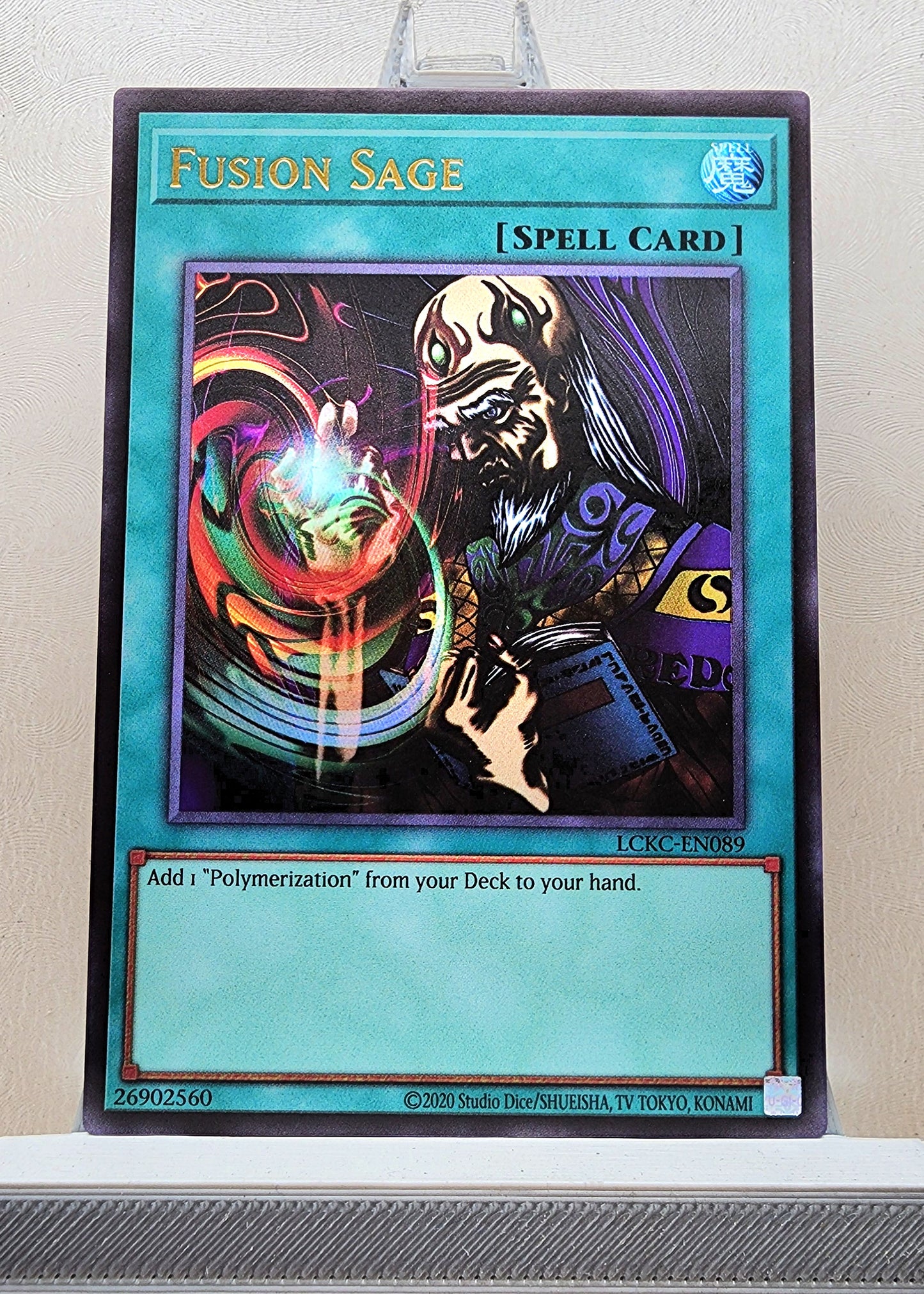 Yugioh! 1x Fusion Sage (LCKC - Ultra Rare) Unli Edition