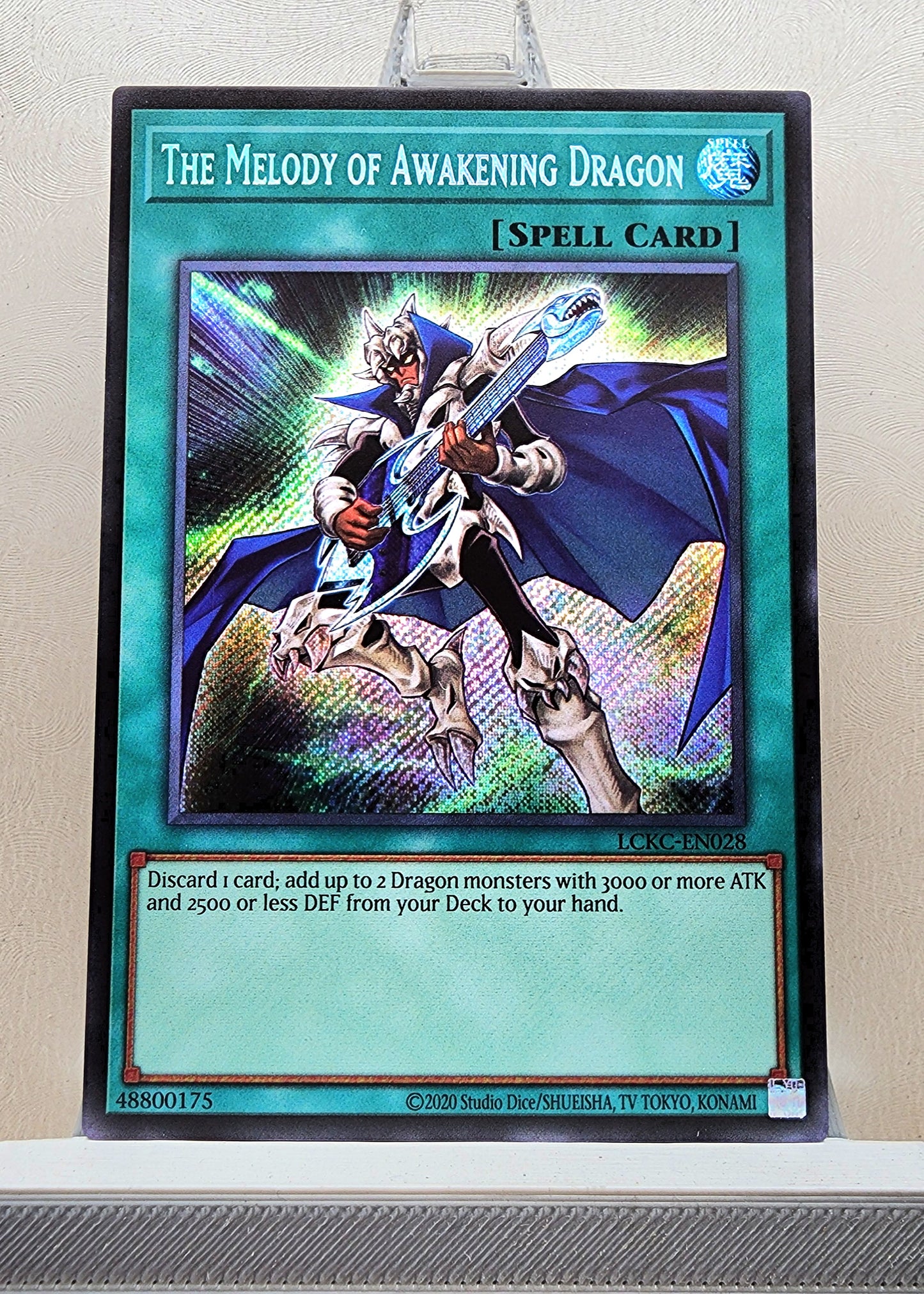 Yugioh! 1x The Melody of Awakening Dragon (LCKC - Secret Rare) Unli Edition