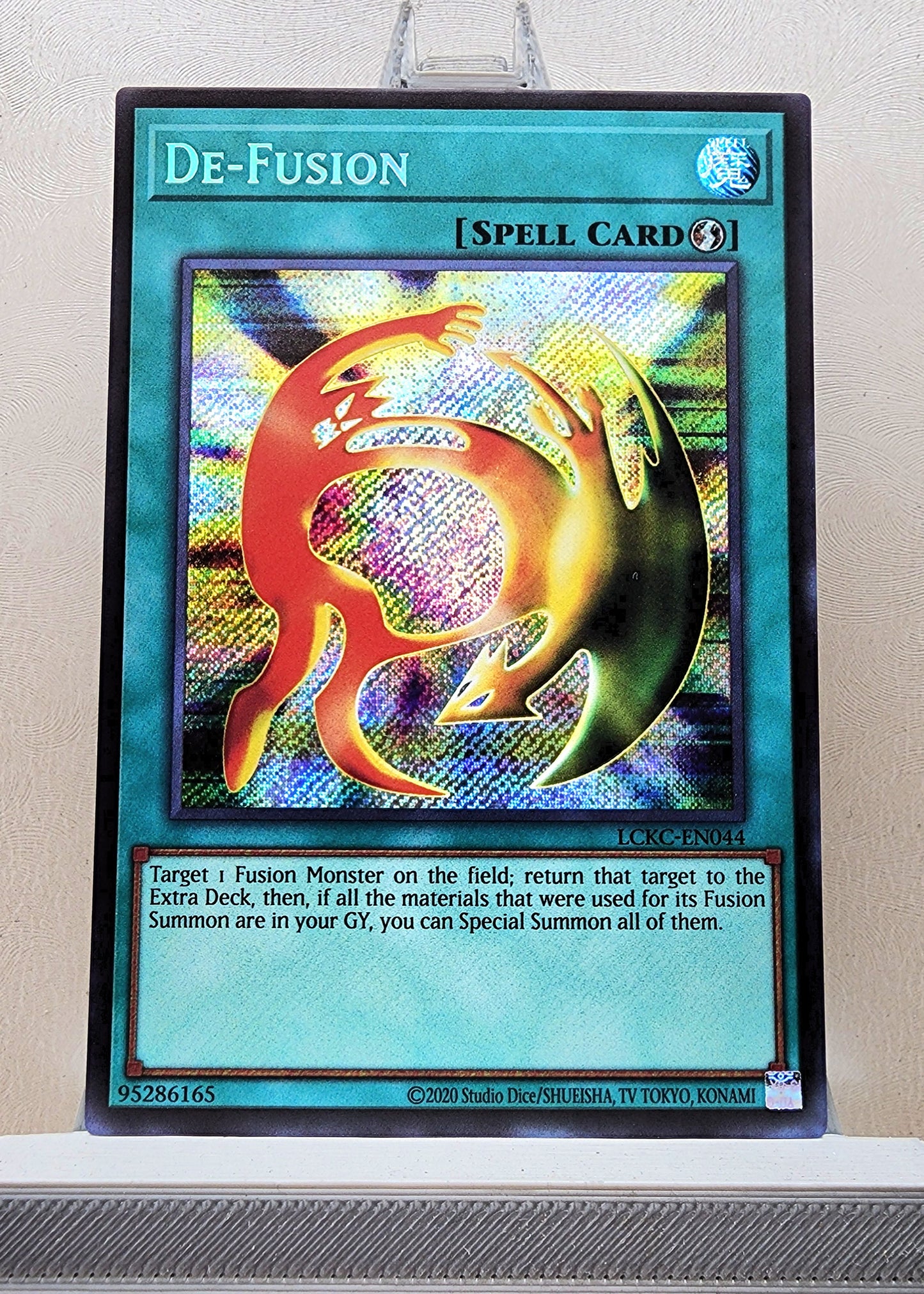 Yugioh! 1x De-Fusion (LCKC - Secret Rare) Unli Edition