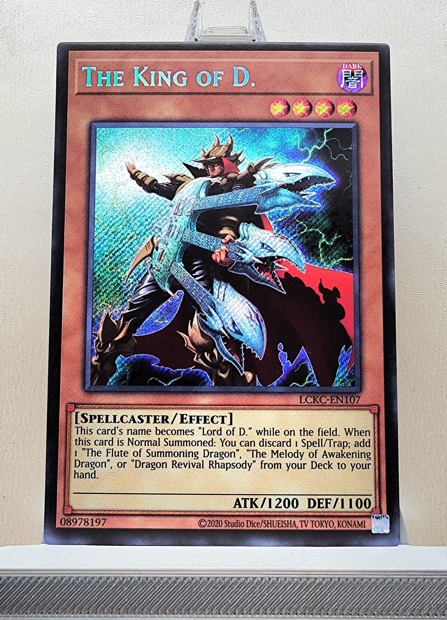 Yugioh! 1x The King of D (LCKC - Secret Rare) Unli Edition