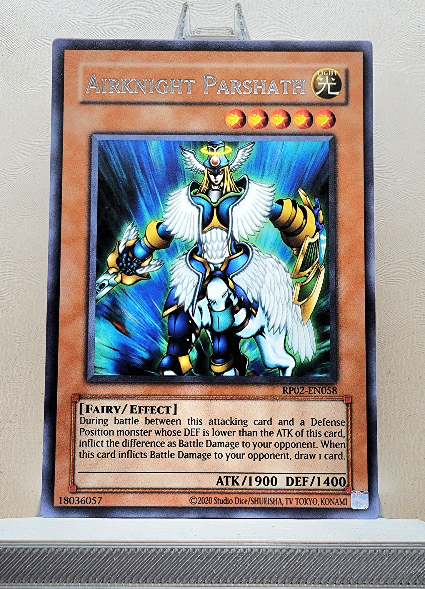 Yugioh! 1x Airknight Parshath (RP02 - Rare) Unli Edition