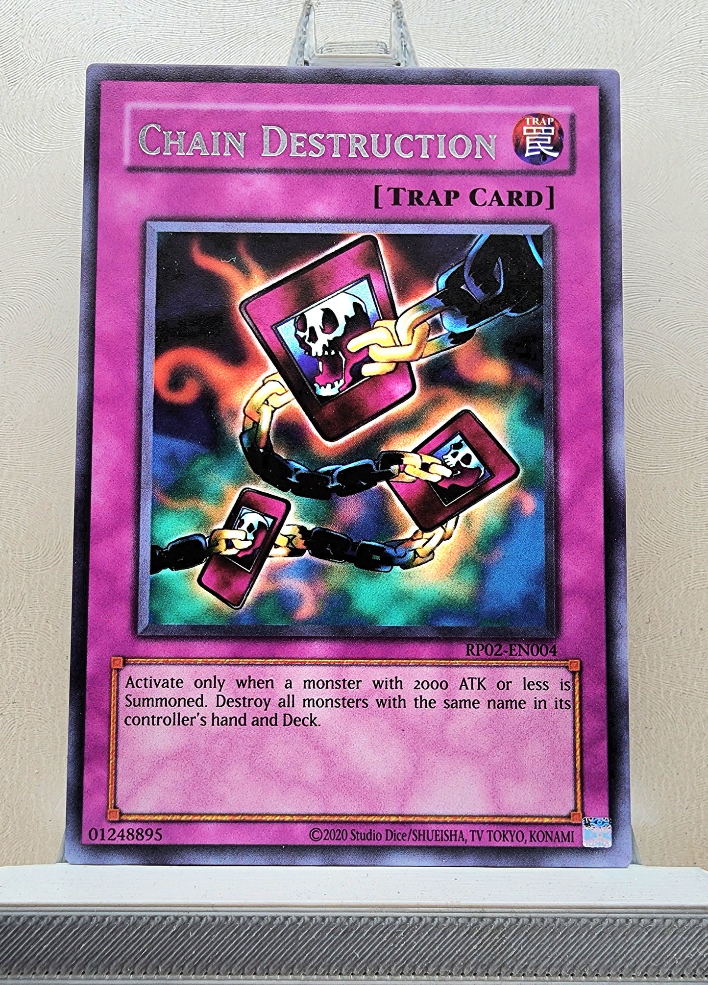 Yugioh! 1x Chain Destruction (RP02 - Rare) Unli Edition