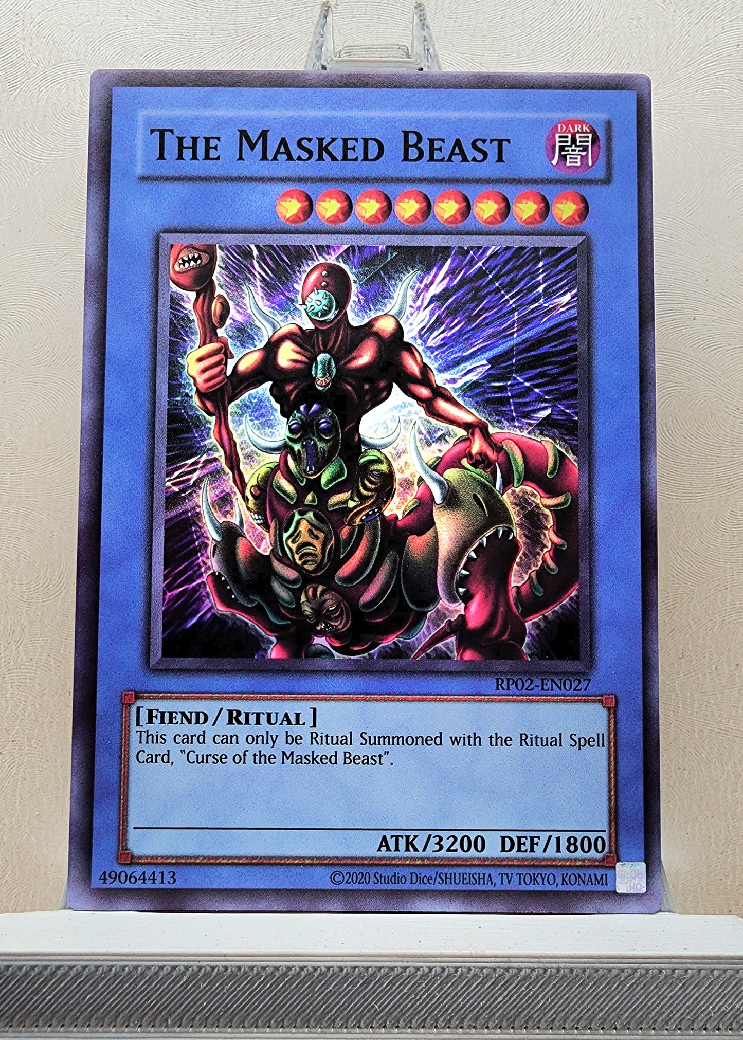 Yugioh! 1x The Masked Beast (RP02 - Super Rare) Unli Edition