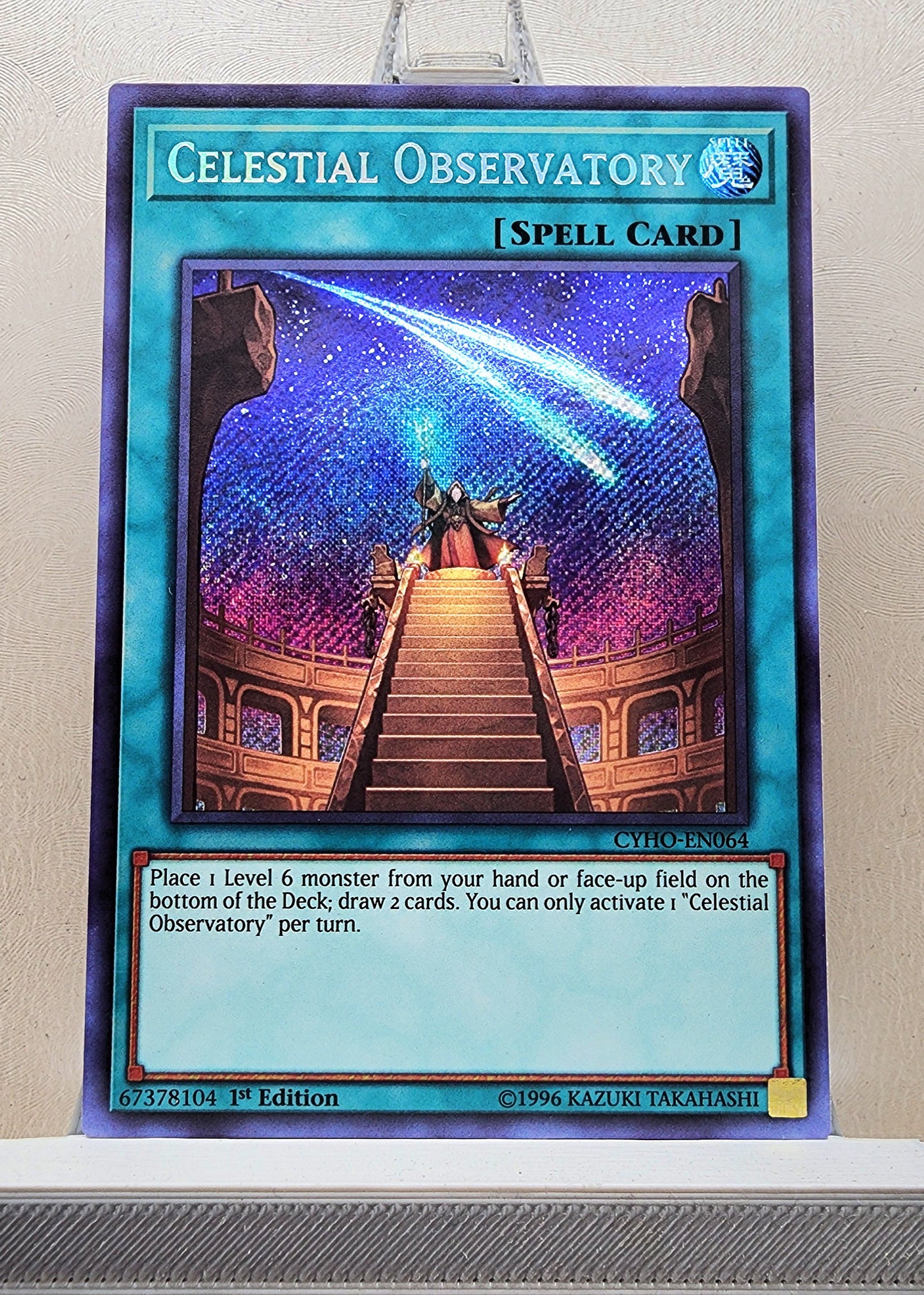 Yugioh! 1x Celestial Observatory (CYHO - Secret Rare) 1st Edition