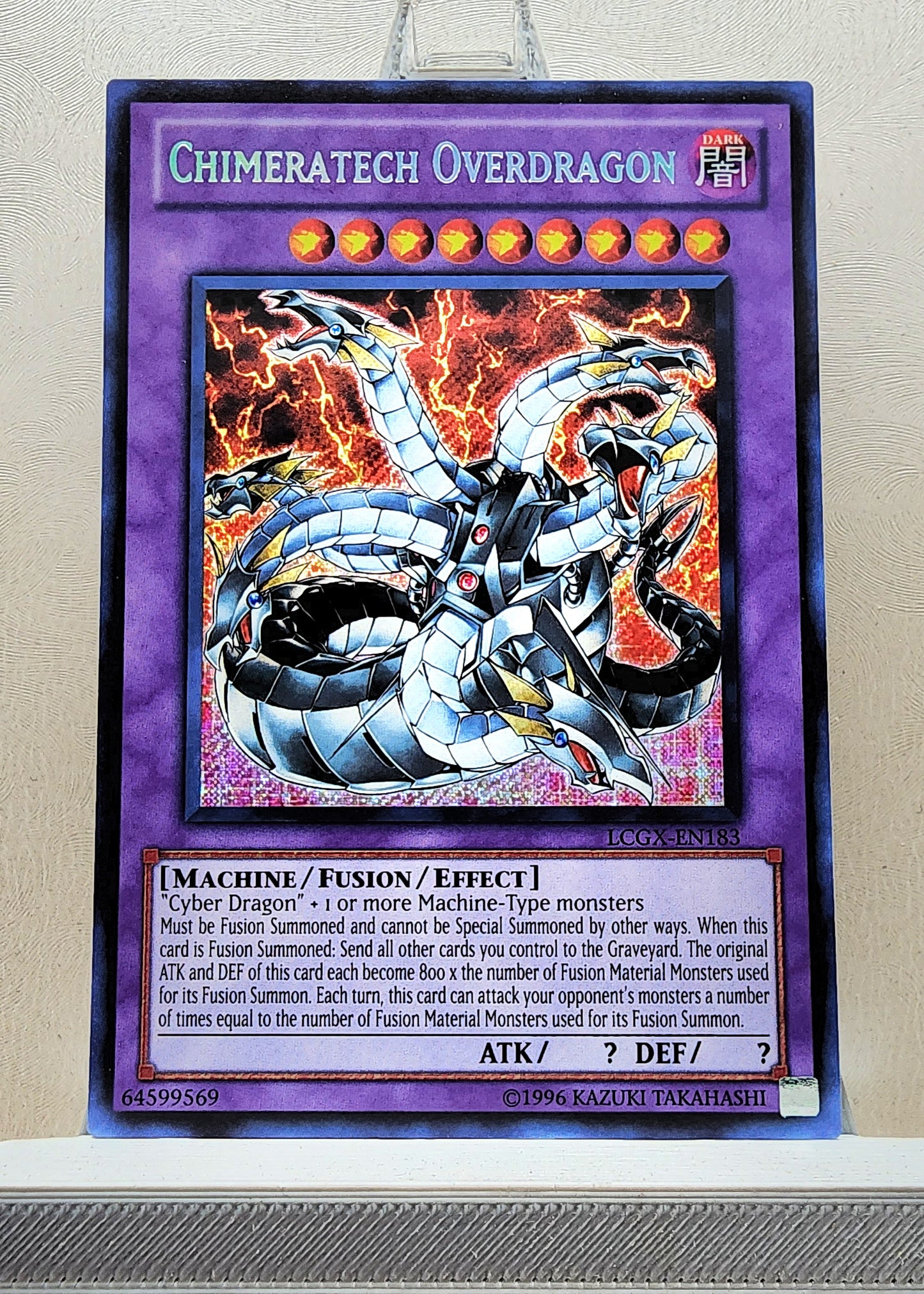 Yugioh! 1x Chimeratech Overdragon (LCGX - Secret Rare) Unli Edition