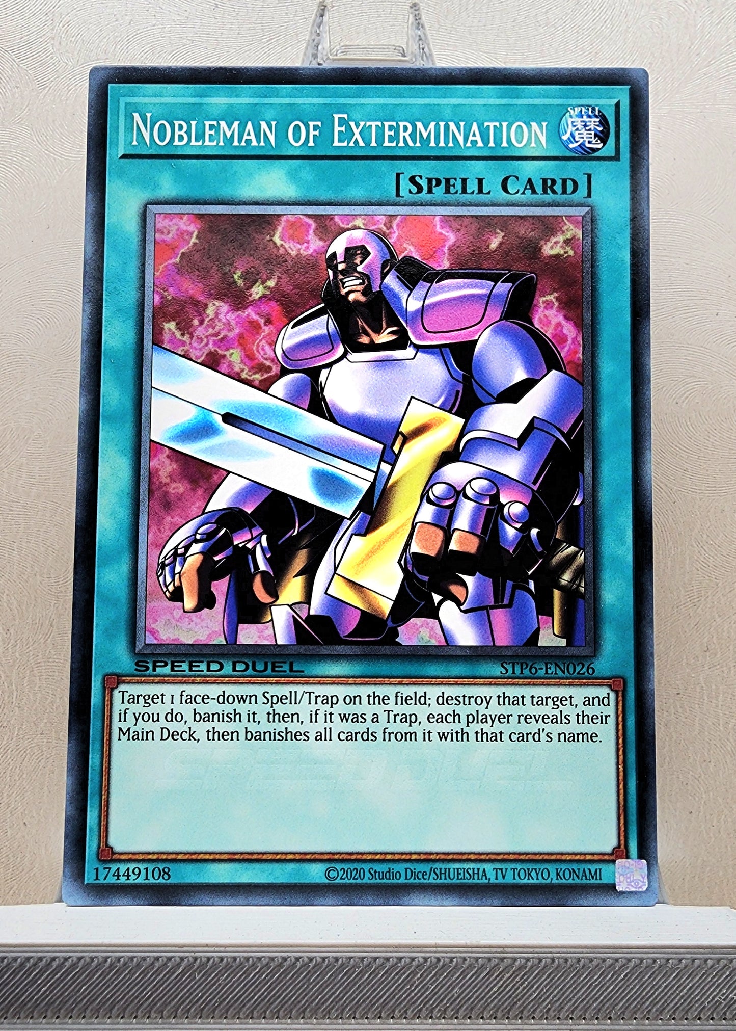 Yugioh! 1x Nobleman of Extermination (STP6 - Common) Unli Edition