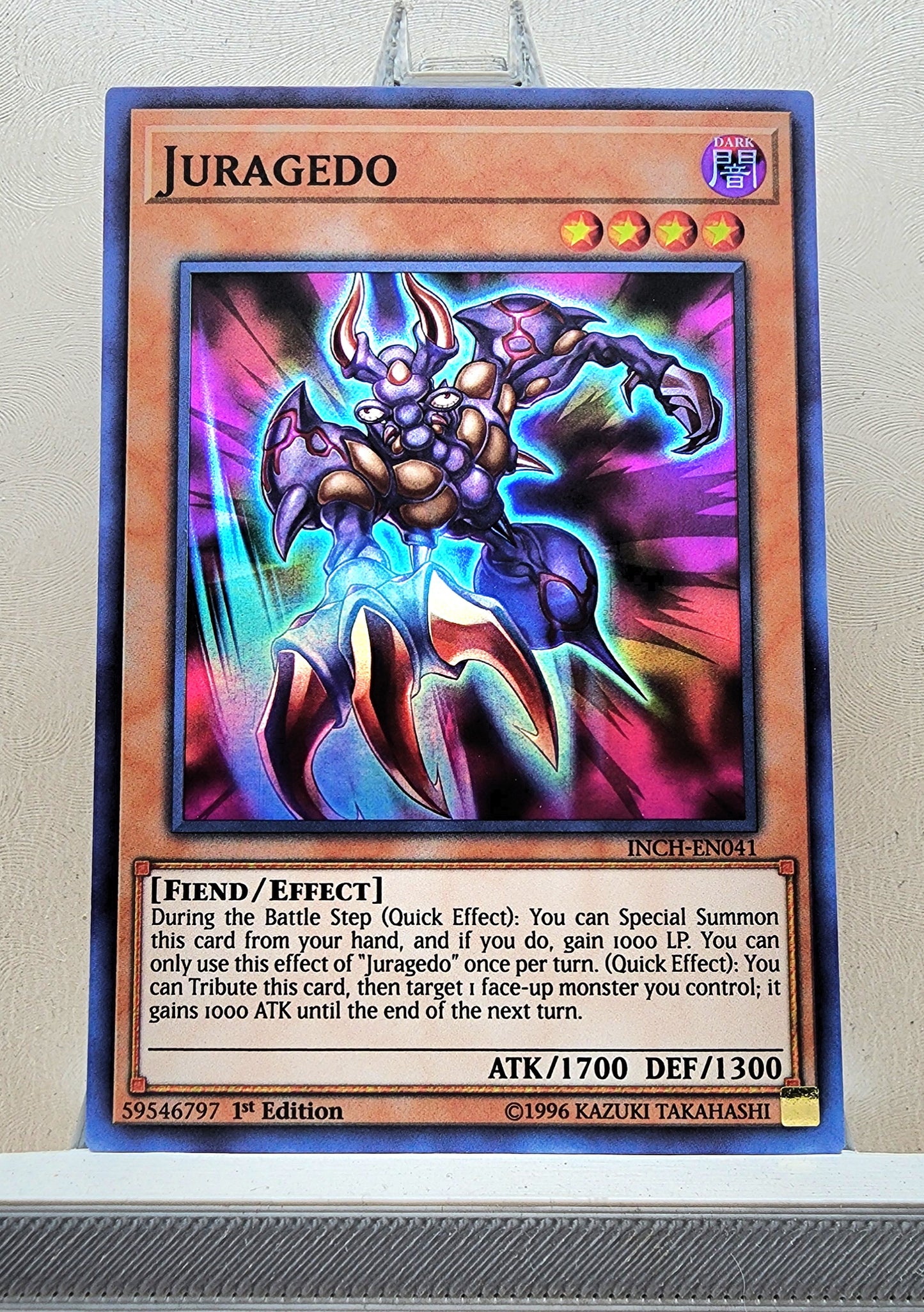 Yugioh! 1x Juragedo (INCH - Super Rare) 1st Edition