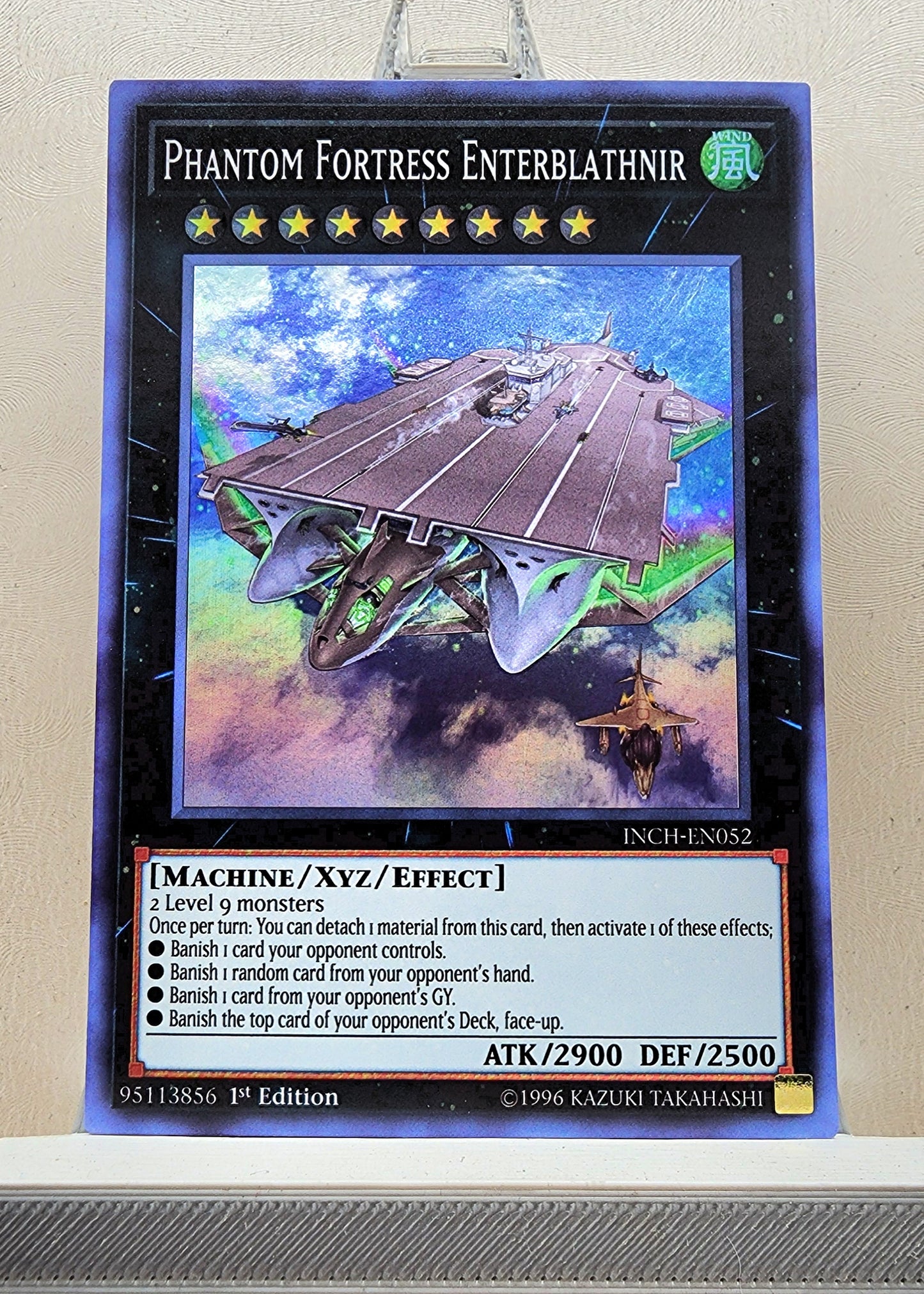 Yugioh! 1x Phantom Fortress Enterblathnir (INCH - Super Rare) 1st Edition