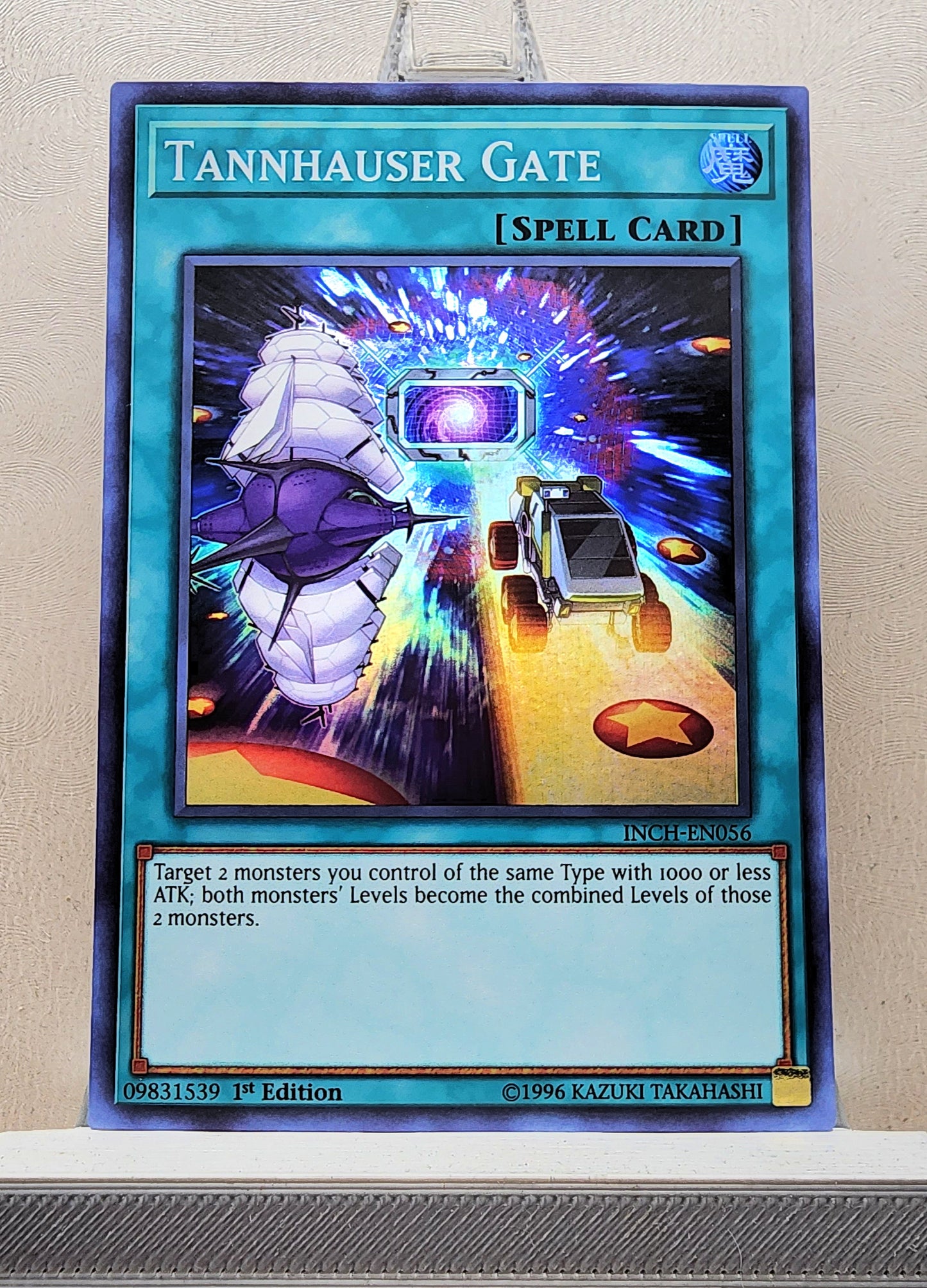 Yugioh! 1x Tannhauser Gate (INCH - Super Rare) 1st Edition