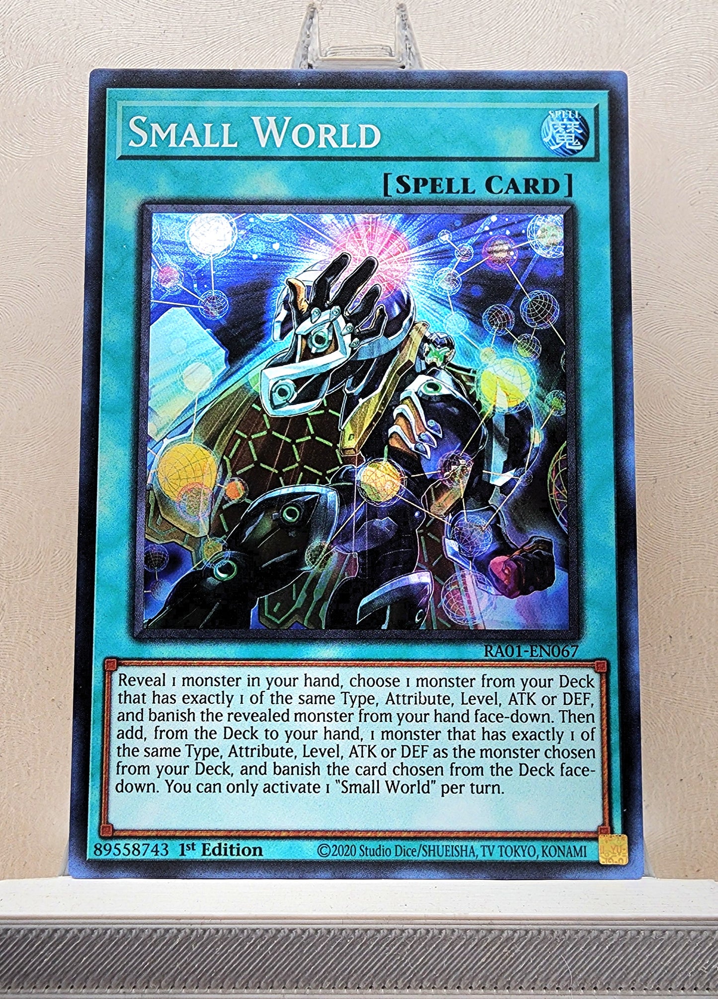 Yugioh! 1x Small World (RA01 - Super Rare) 1st Edition