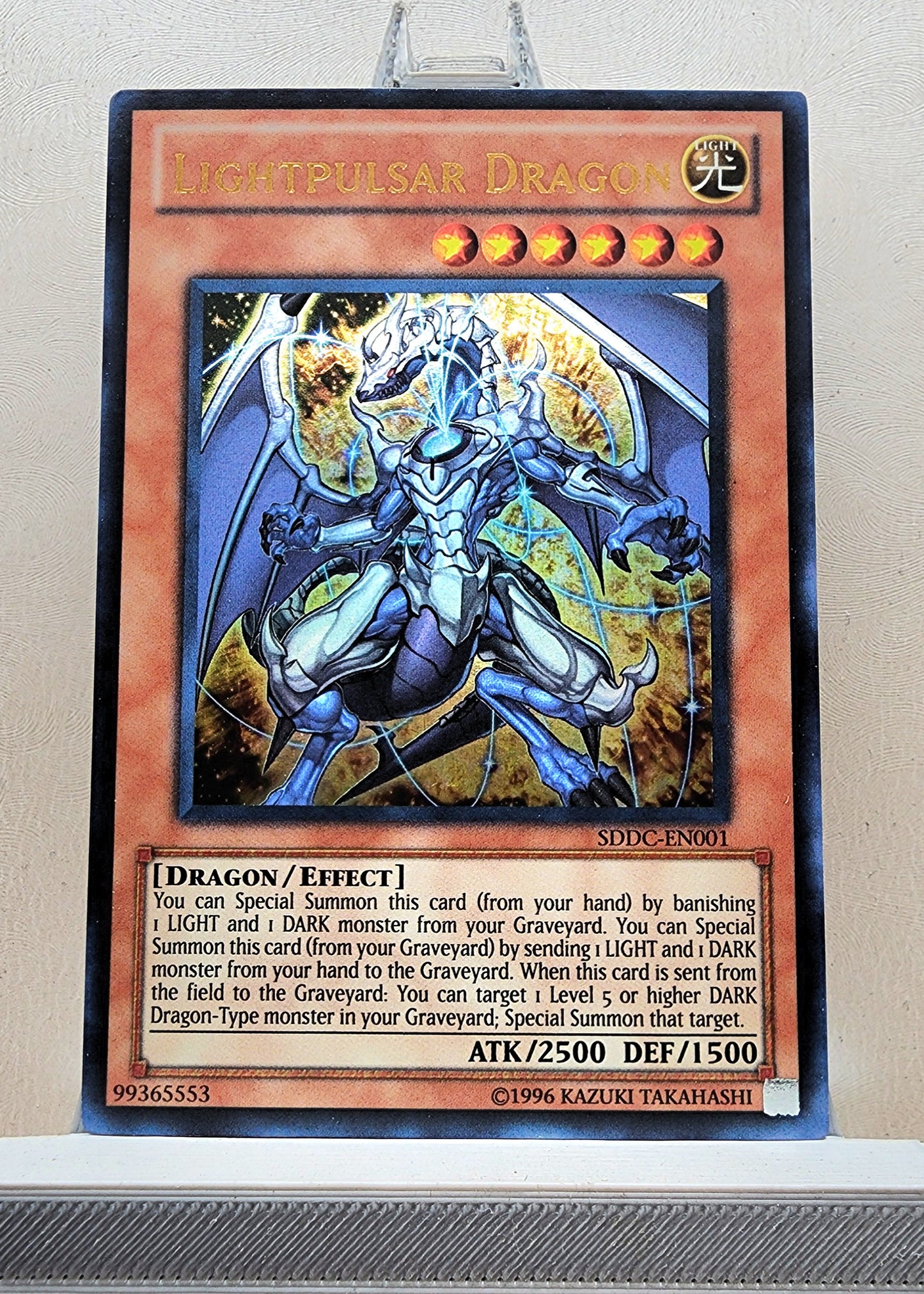Yugioh! 1x Lightpulsar Dragon (SDDC - Ultra Rare) Unli Edition