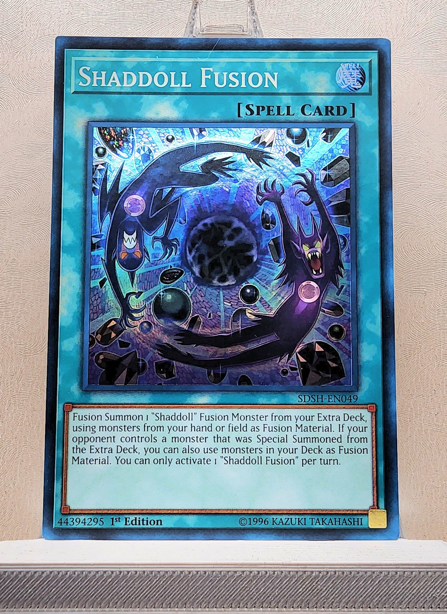 Yugioh! 1x Shaddoll Fusion (SDSH - Super Rare) 1st Edition