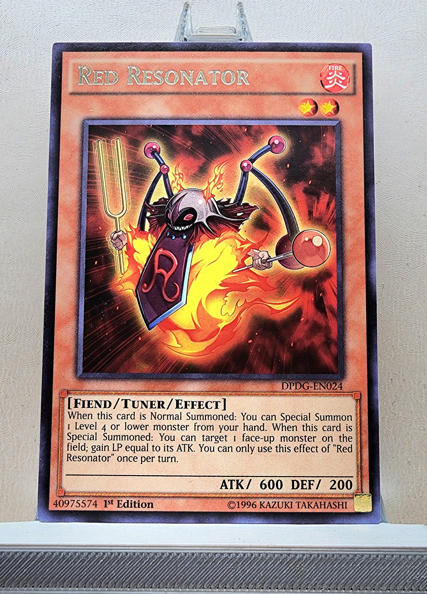 Yugioh! 1x Red Resonator (DPDG - Rare) 1st Edition