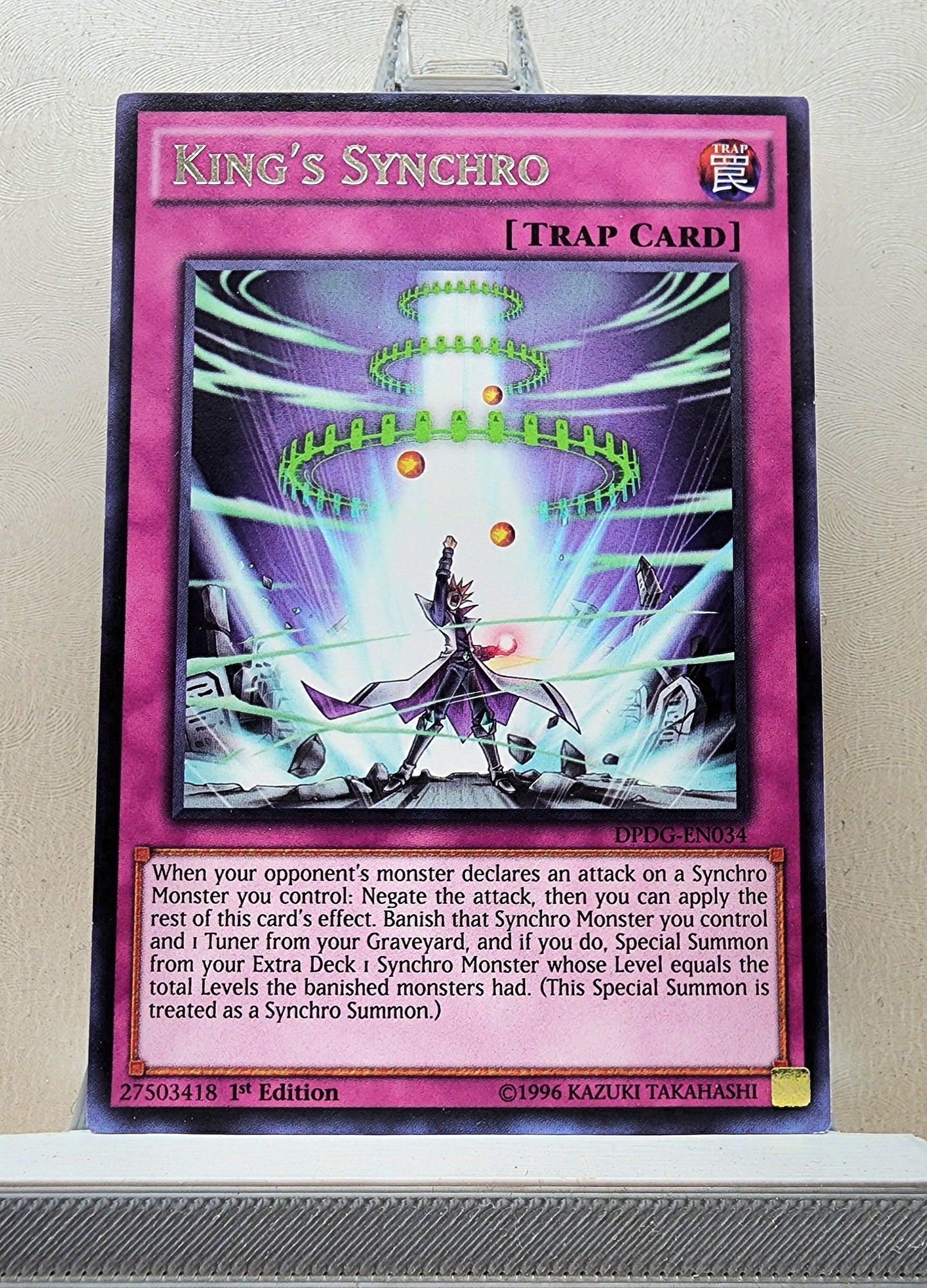 Yugioh! 1x King's Synchro (DPDG - Rare) 1st Edition