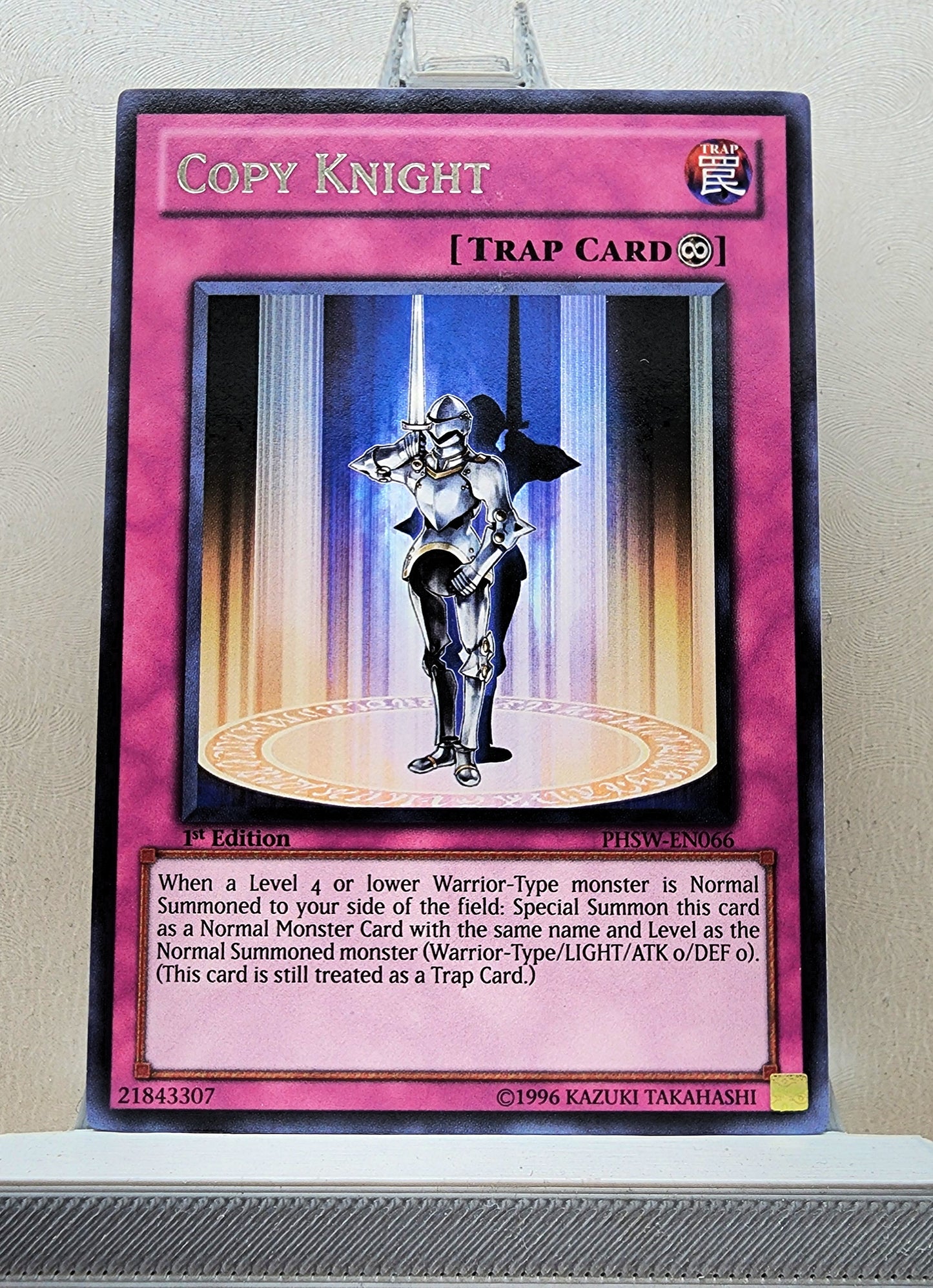 Yugioh! 1x Copy Knight (PHSW - Rare) 1st/Unli Edition