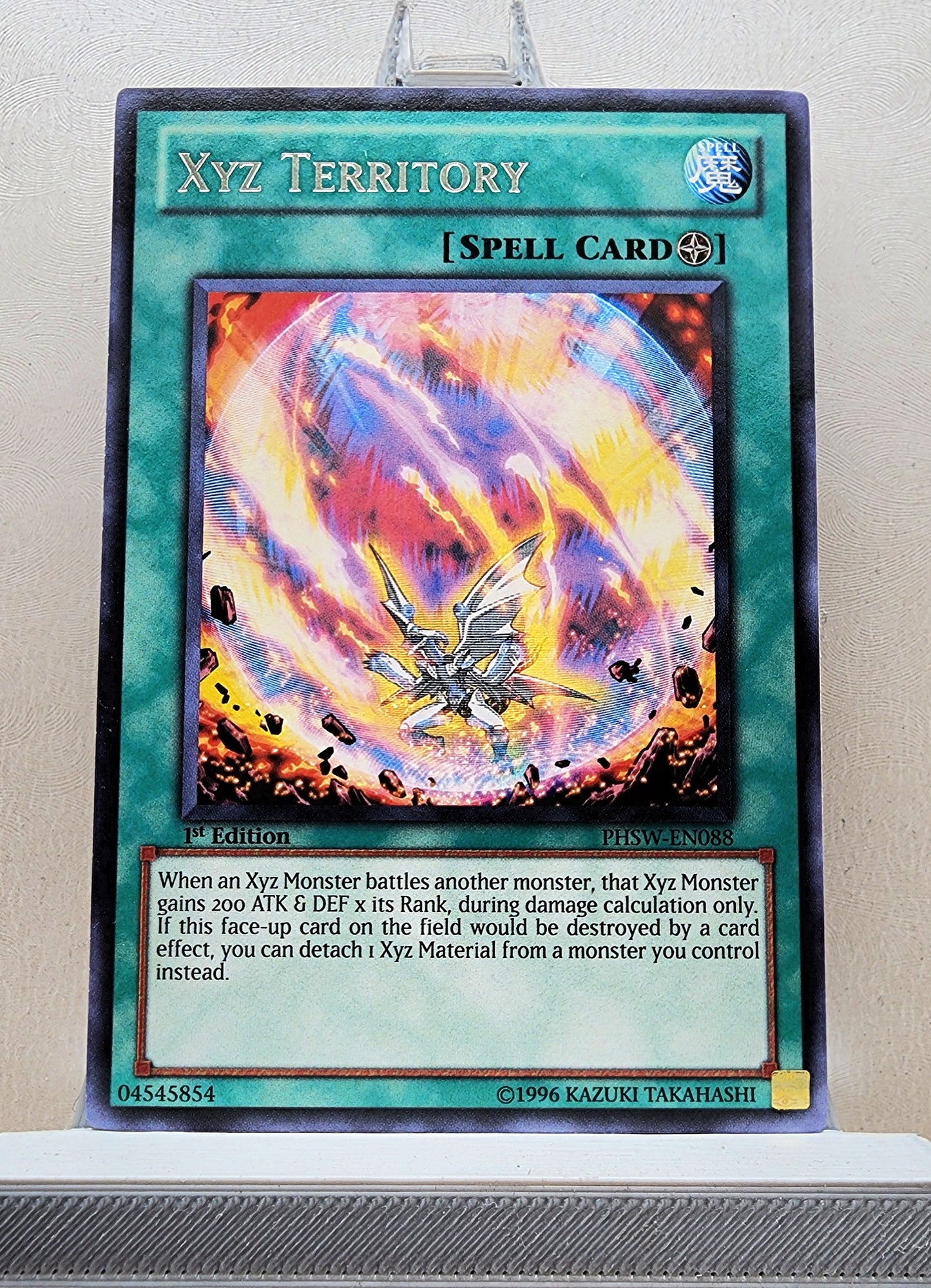 Yugioh! 1x Xyz Territory (PHSW - Rare) 1st/Unli Edition