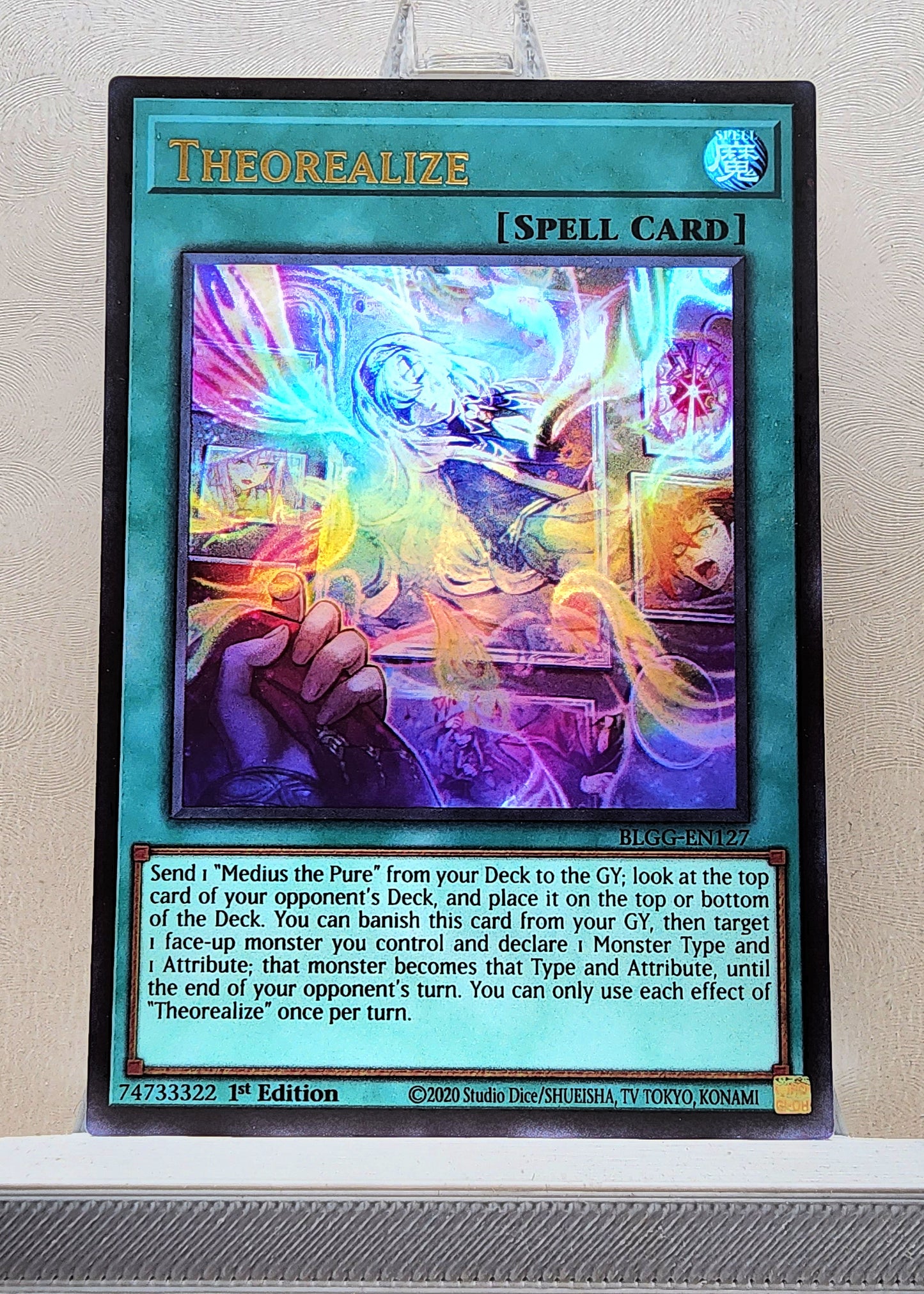 Yugioh! 1x Theorealize (BLGG - Ultra Rare) 1st Edition