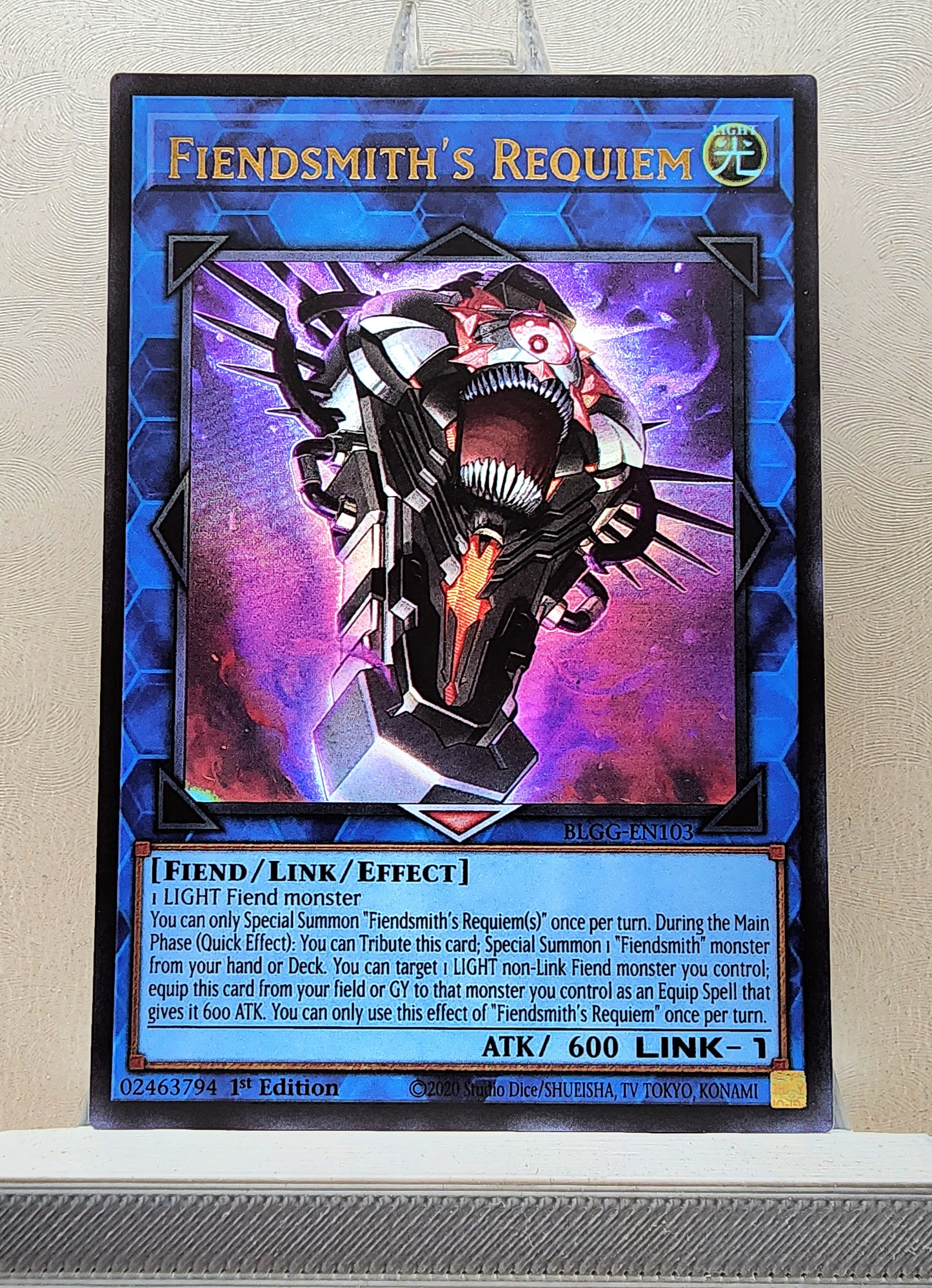 Yugioh! 1x Fiendsmith's Requiem (BLGG - Ultra Rare) 1st Edition