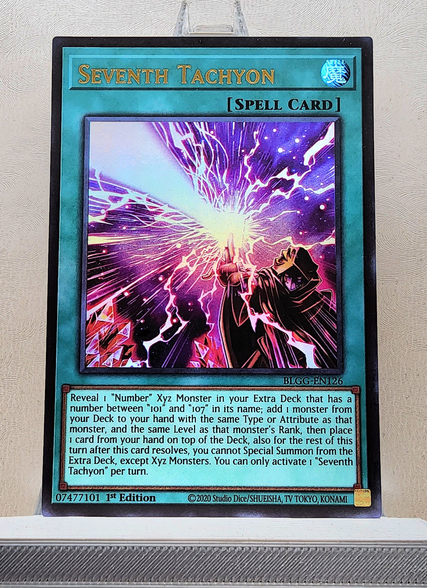 Yugioh! 1x Seventh Tachyon (BLGG - Ultra Rare) 1st Edition