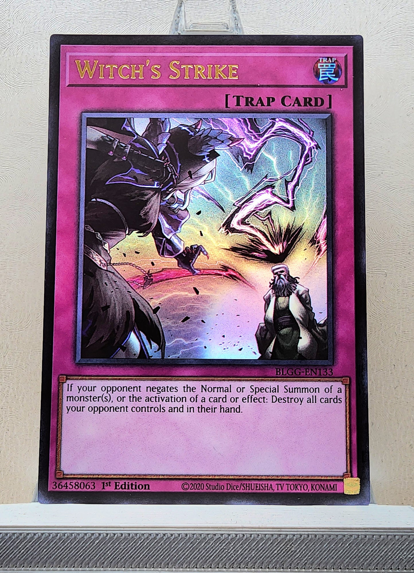 Yugioh! 1x Witch's Strike (BLGG - Ultra Rare) 1st Edition