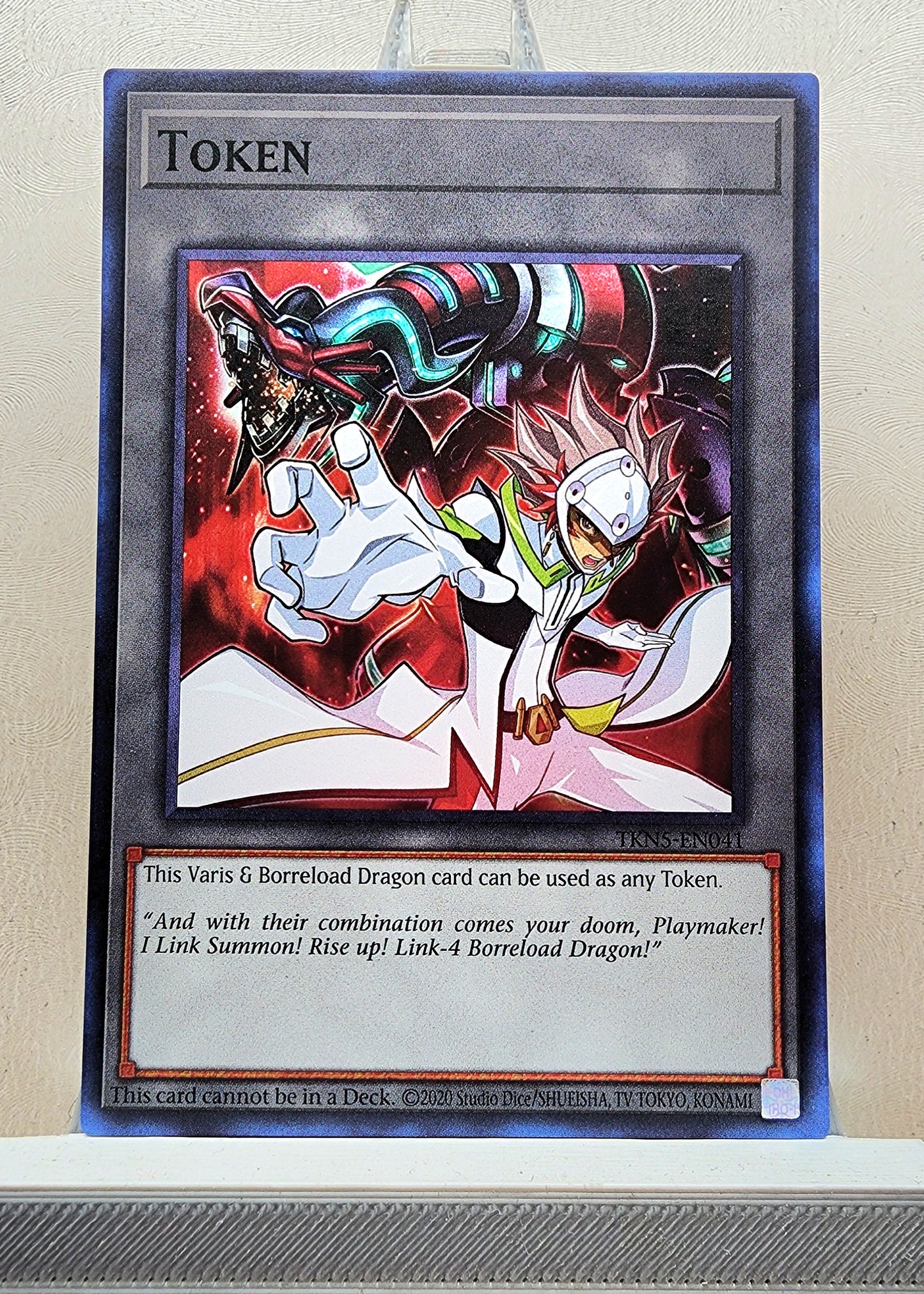 Yugioh! 1x Varis & Borreload Dragon Token (TKN5-EN041 - Super Rare) Unli Edition