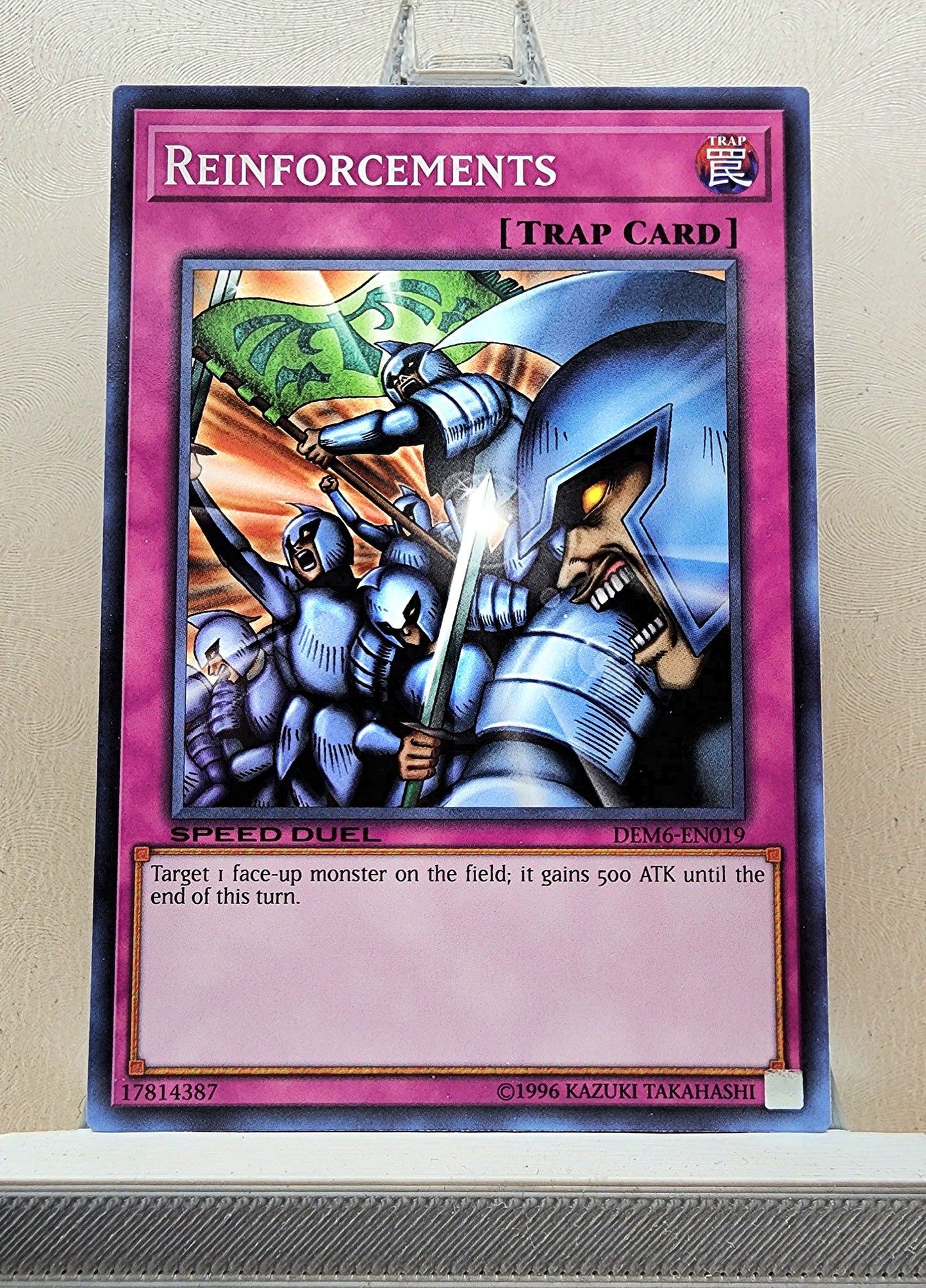 Yugioh! 1x Reinforcements (DEM6 - Common) Unli Edition