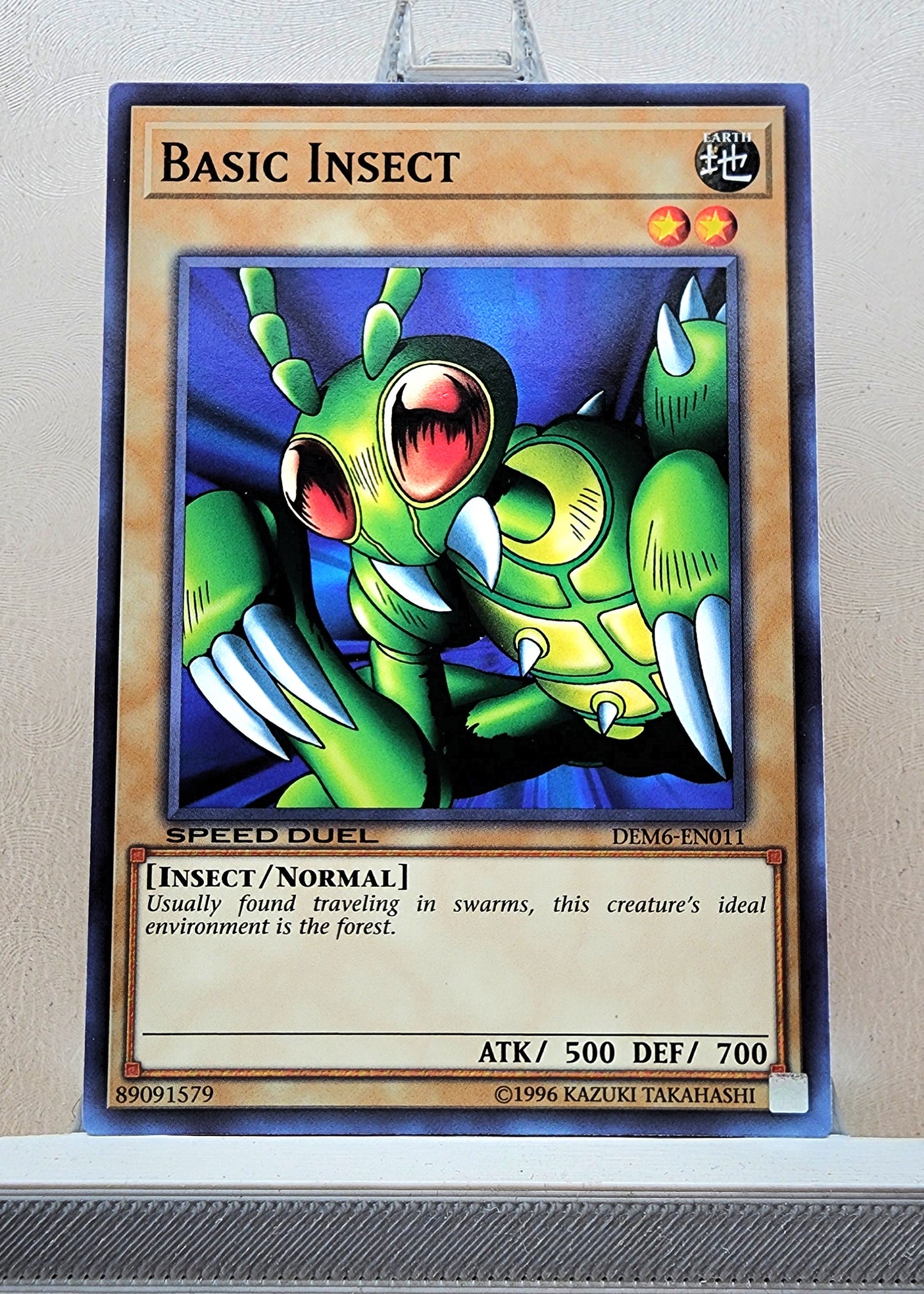 Yugioh! 1x Basic Insect (DEM6 - Common) Unli Edition