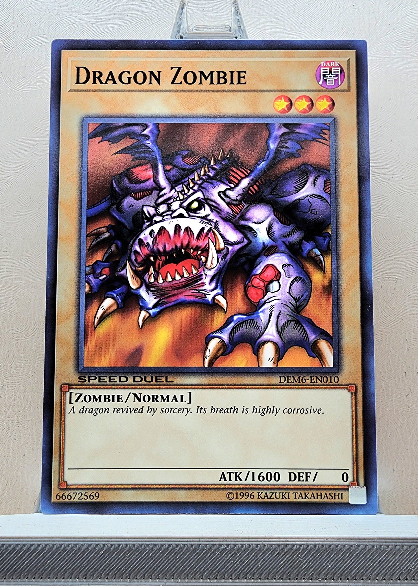 Yugioh! 1x Dragon Zombie (DEM6 - Common) Unli Edition