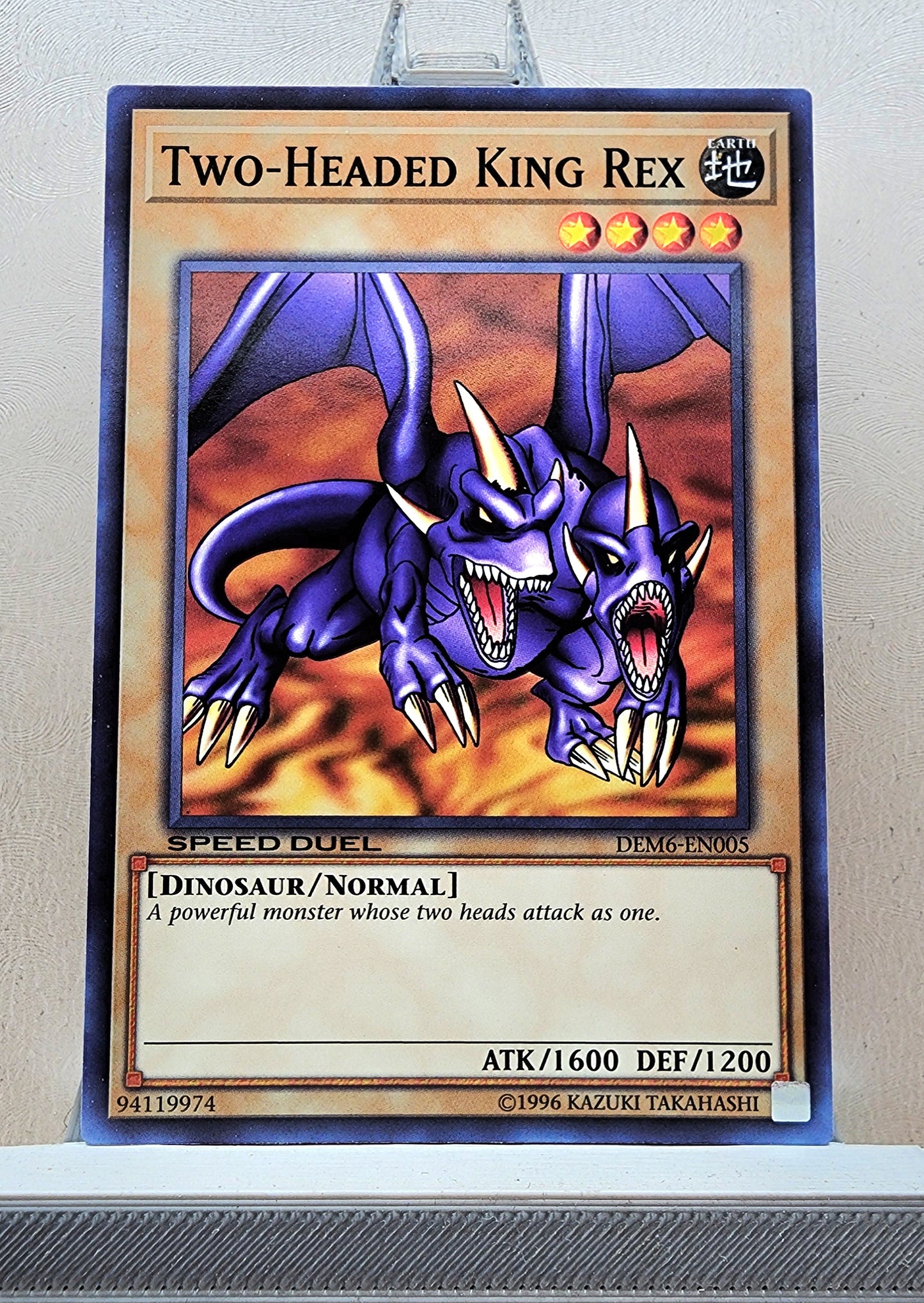 Yugioh! 1x Two-Headed King Rex (DEM6 - Common) Unli Edition