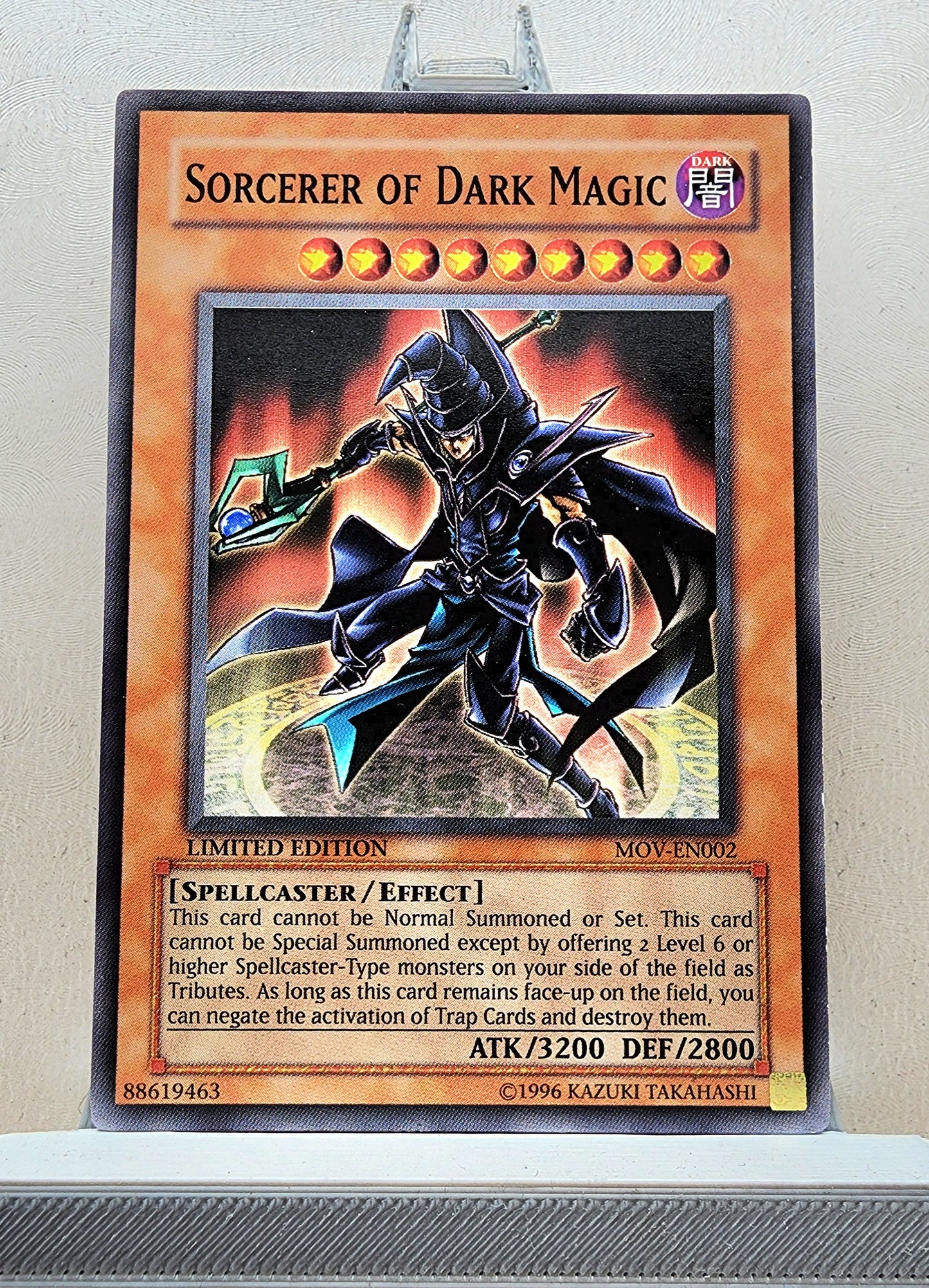 Yugioh! 1x Sorcerer of Dark Magic (MOV - Common) Limited Edition