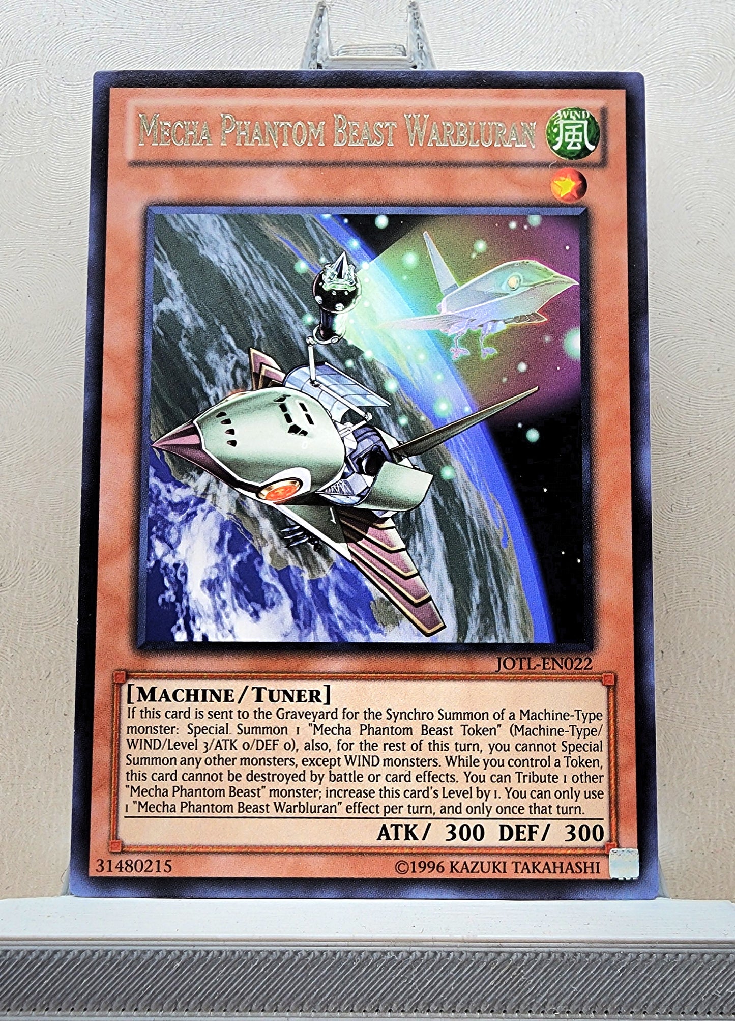 Yugioh! 1x Mecha Phantom Beast Warbluran (JOTL - Rare) Unli Edition