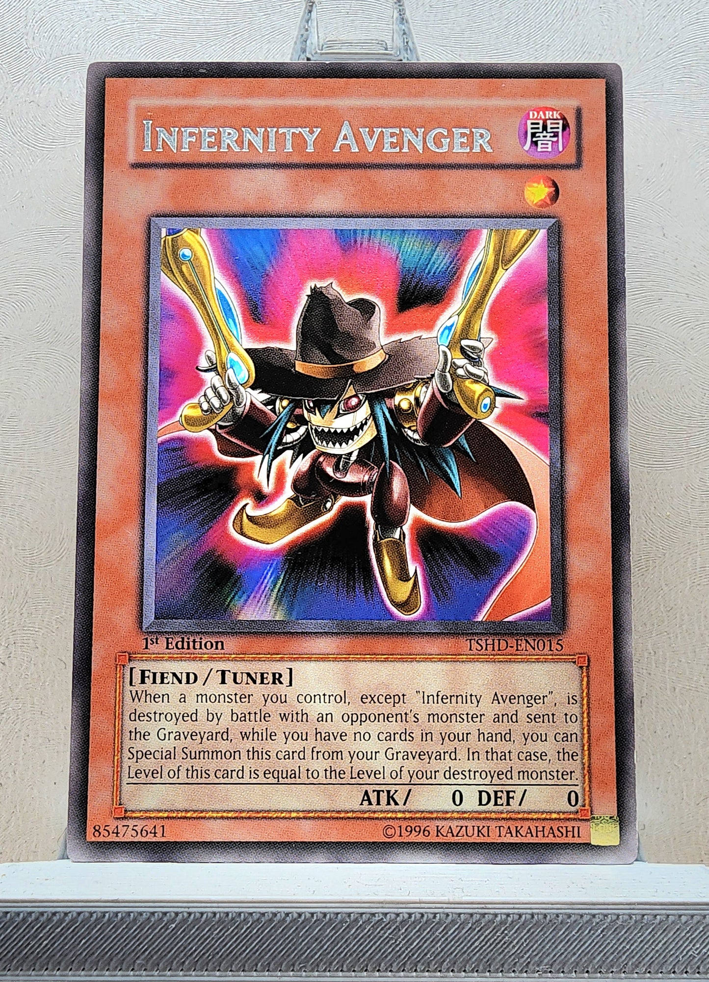 Yugioh! 1x Infernity Avenger (TSHD - Rare) 1st Edition