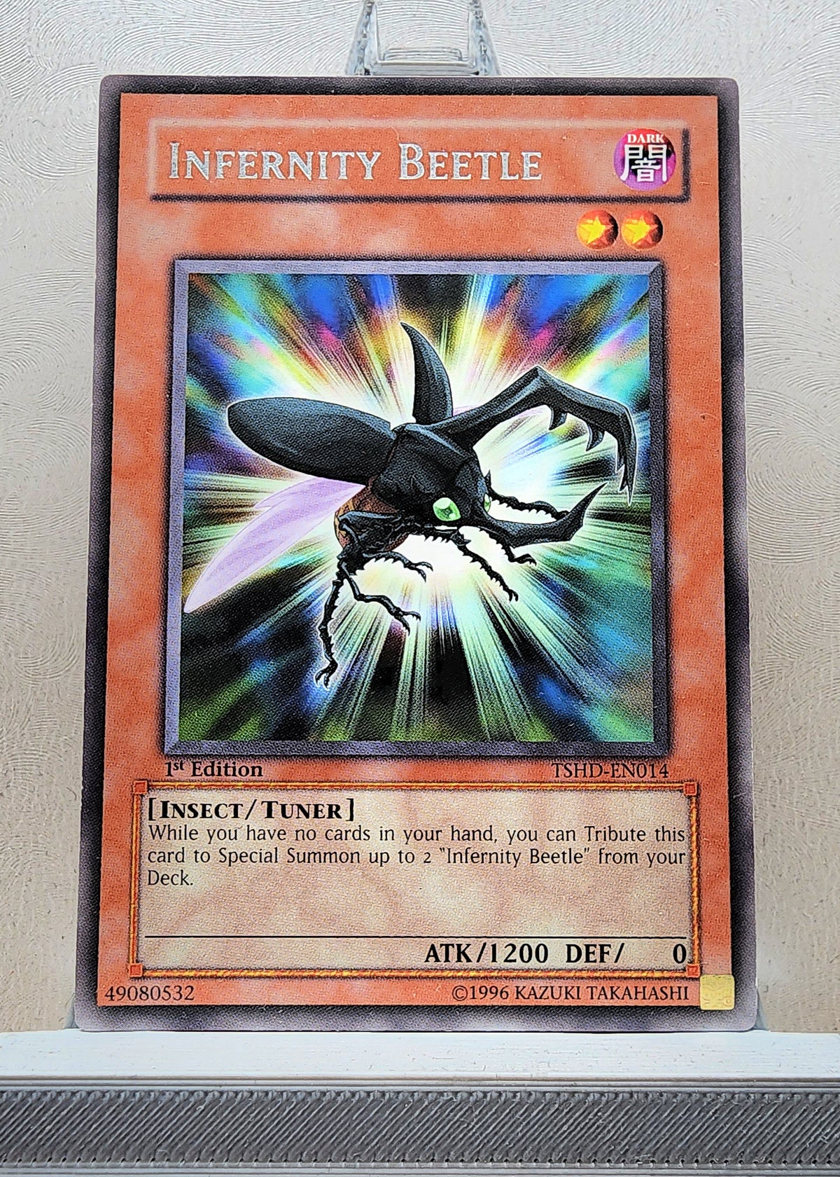 Yugioh! 1x Infernity Beetle (TSHD - Rare) 1st Edition