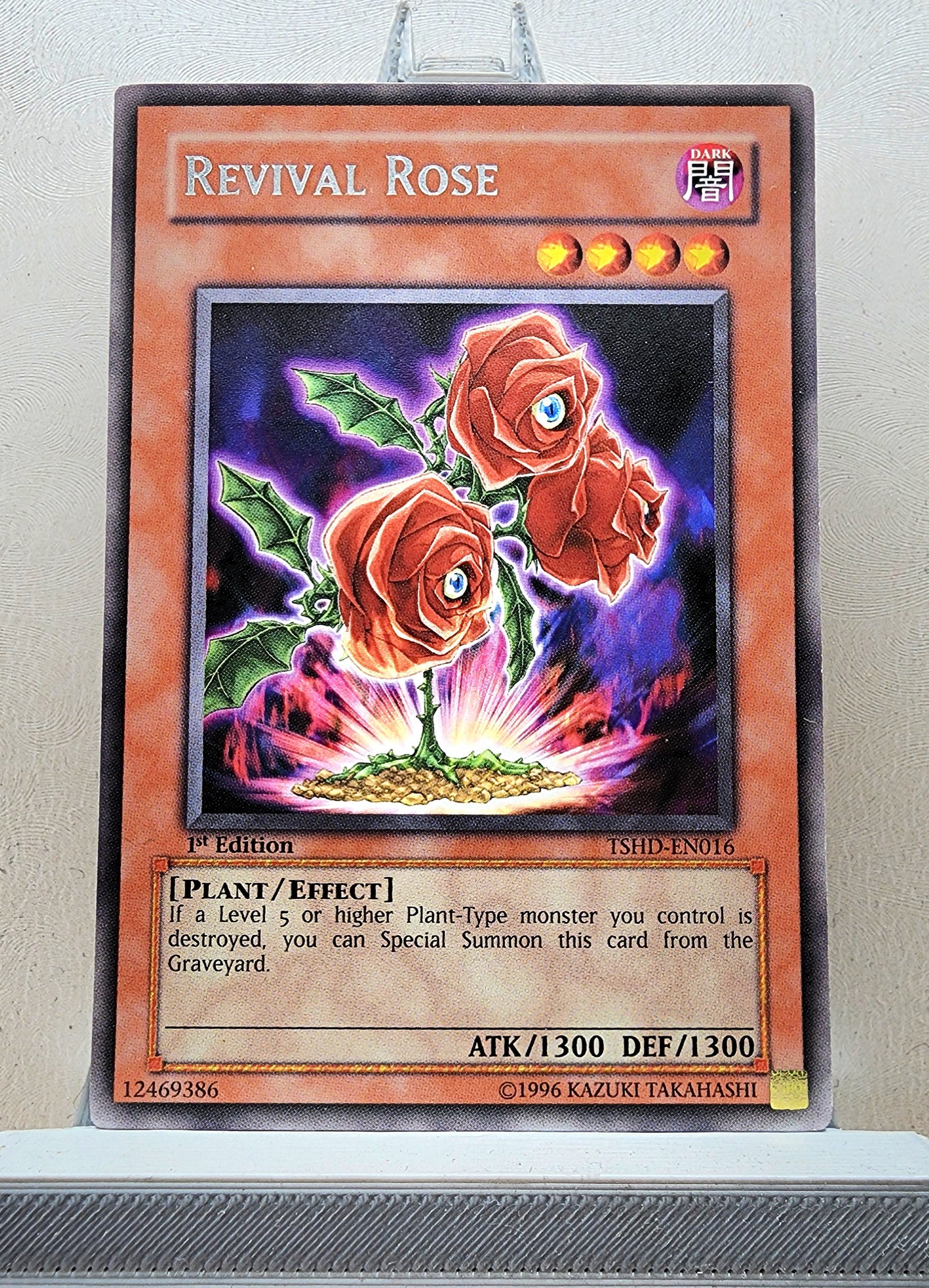 Yugioh! 1x Revival Rose (TSHD - Rare) 1st/Unli Edition