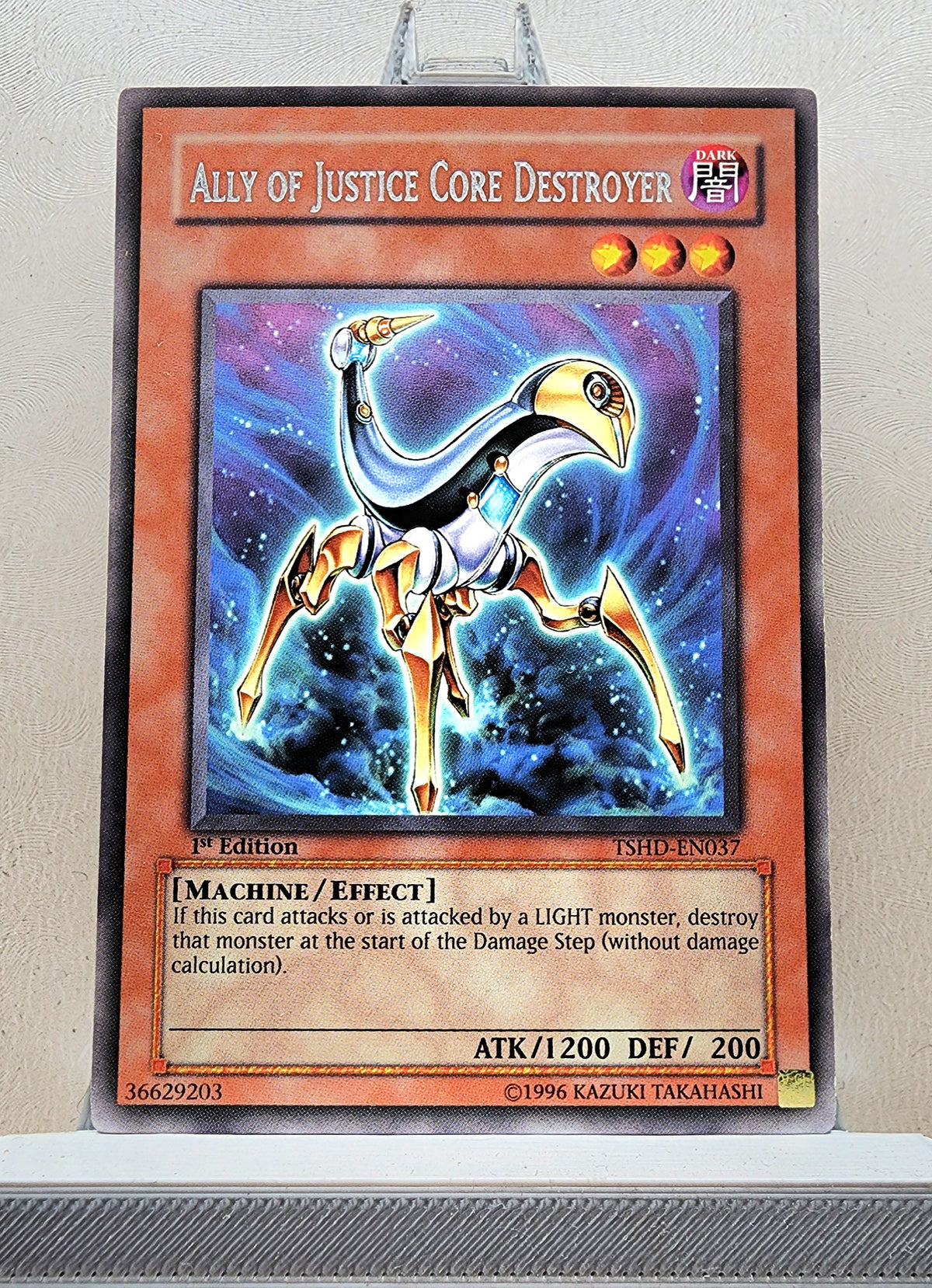 Yugioh! 1x Ally of Justice Core Destroyer (TSHD - Rare) 1st Edition
