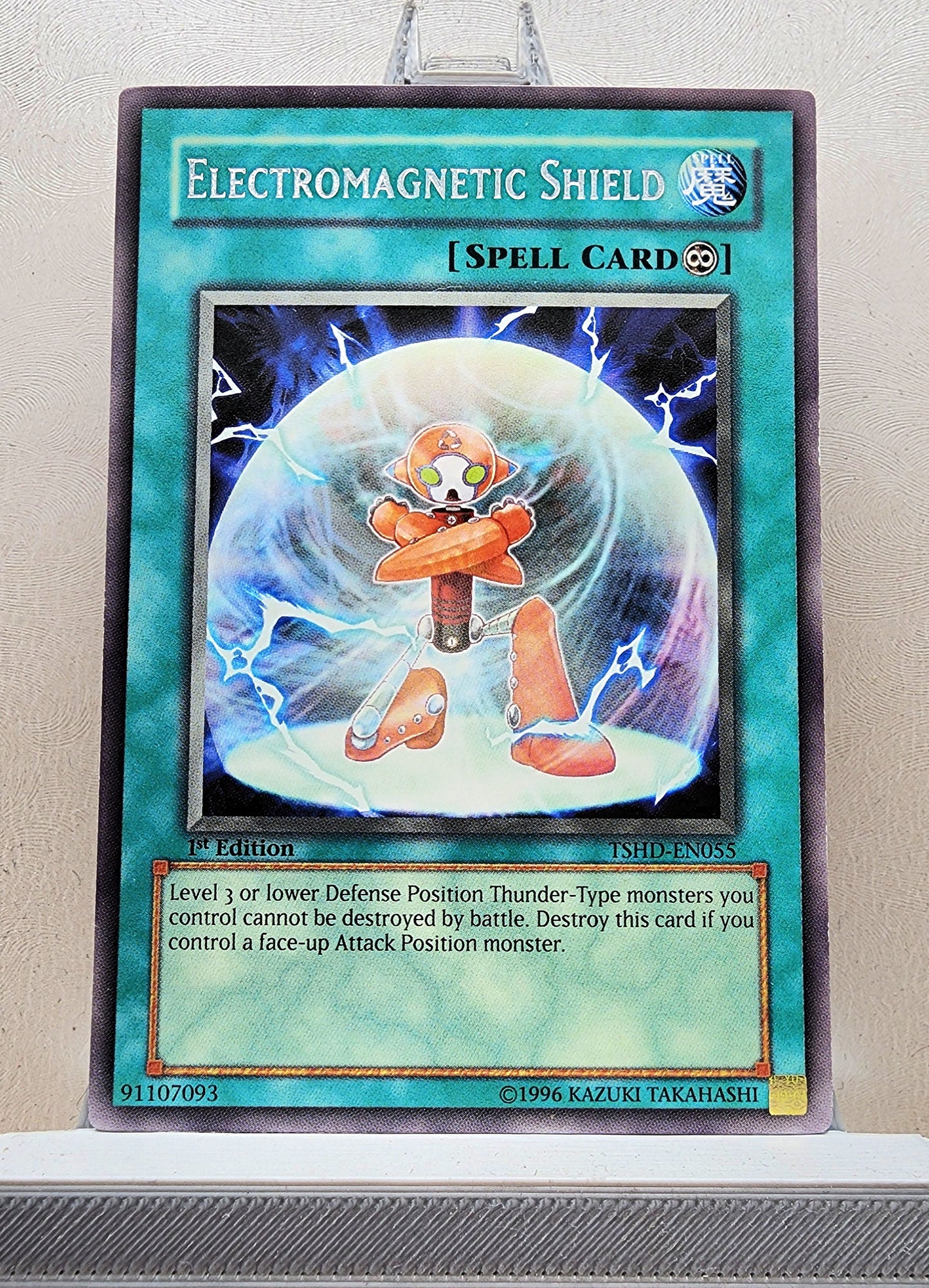 Yugioh! 1x Electromagnetic Shield (TSHD - Rare) 1st Edition