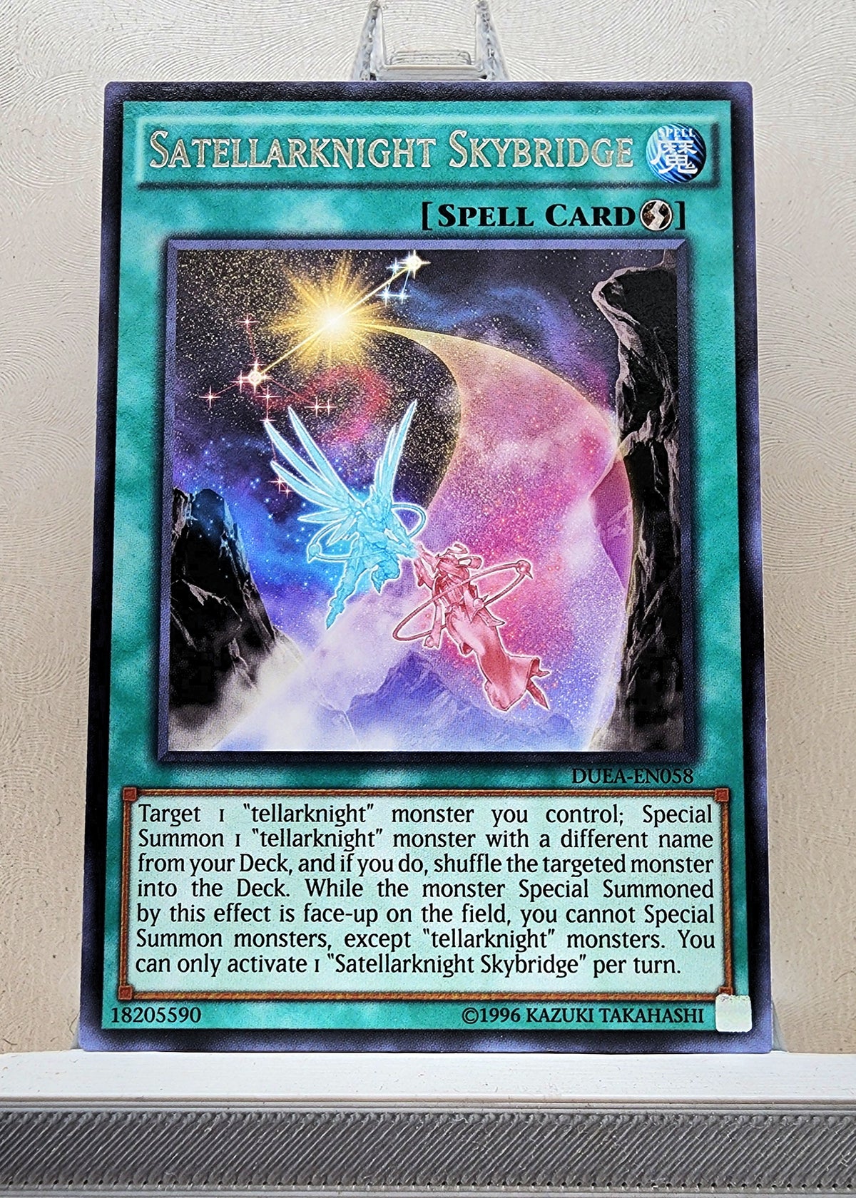 Yugioh! 1x Satellarknight Skybridge (DUEA - Rare) Unli Edition