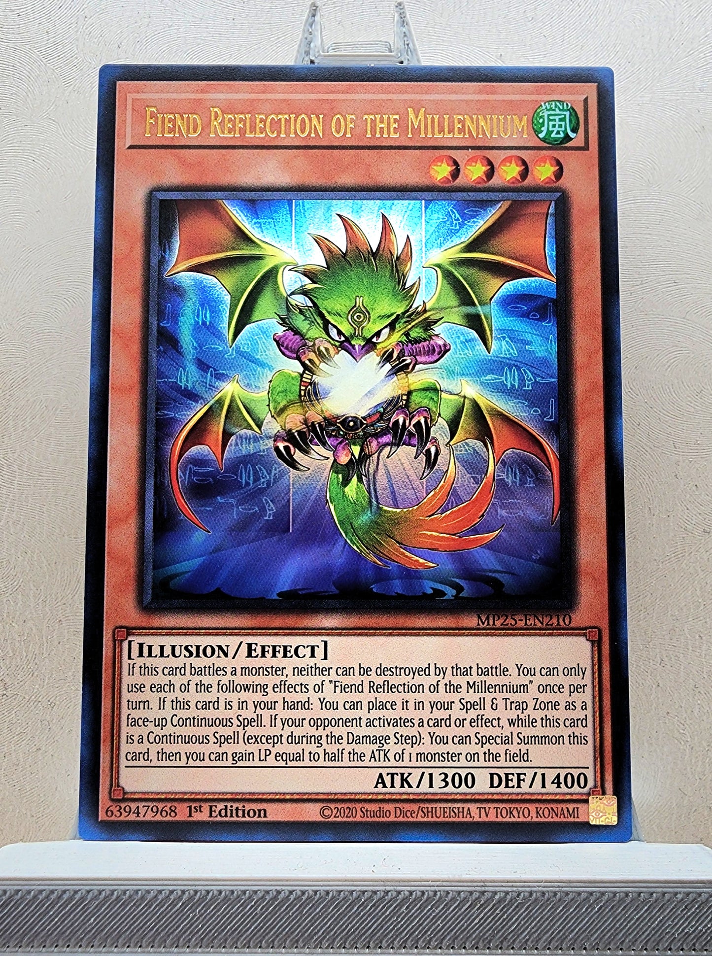 Yugioh! 1x Fiend Reflection of the Millennium (MP25 - Ultra Rare) 1st Edition