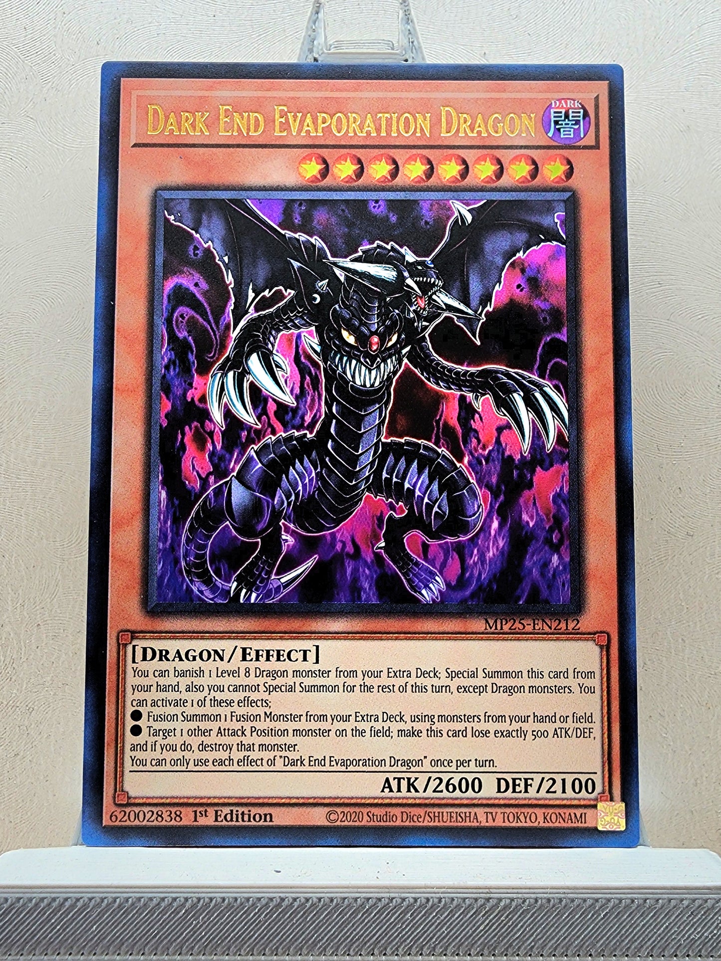 Yugioh! 1x Dark End Evaporation Dragon (MP25 - Ultra Rare) 1st Edition
