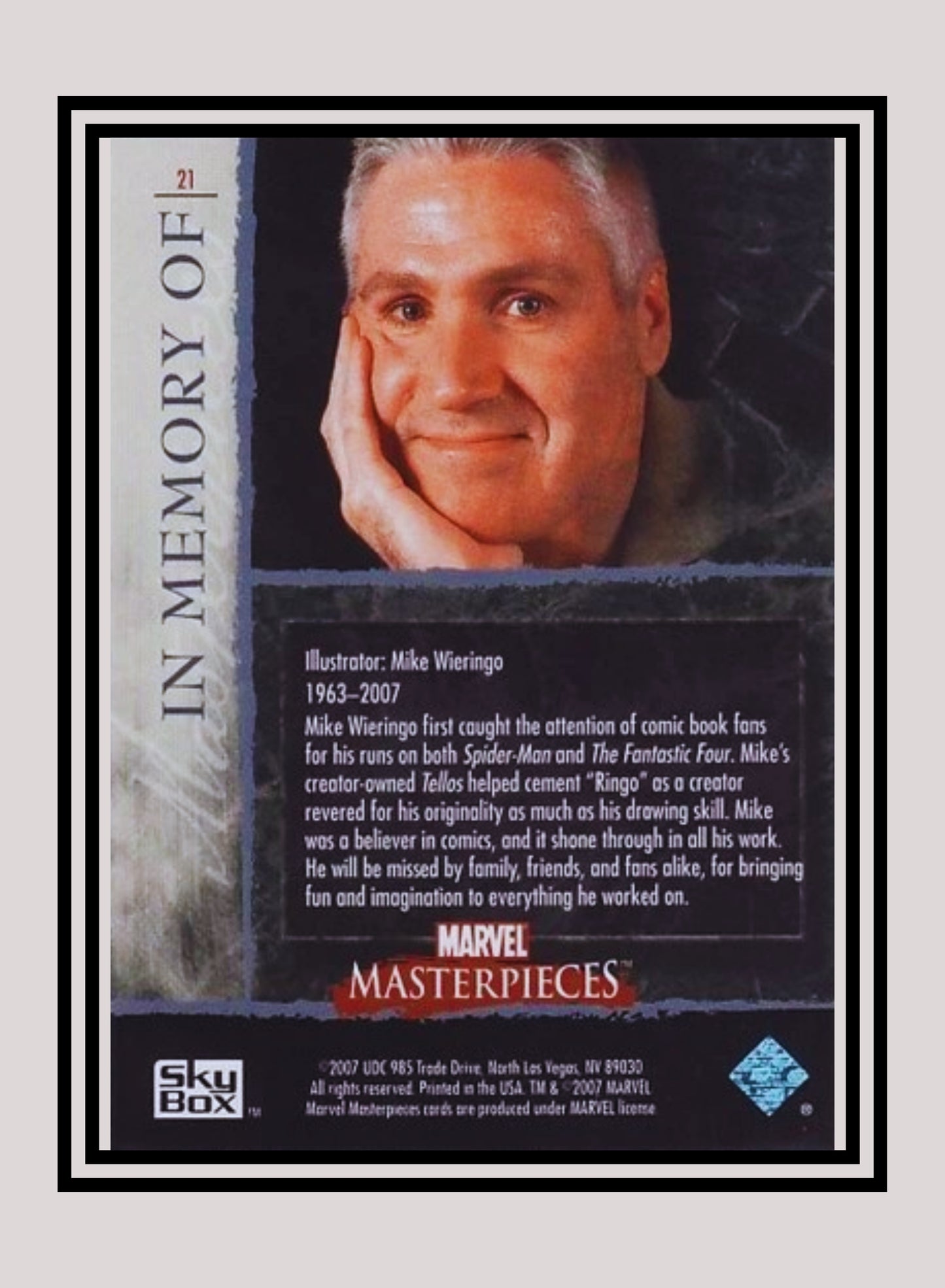 Marvel! 1x Dagger - Base (#21 - 2007 Upper Deck Marvel Masterpieces)